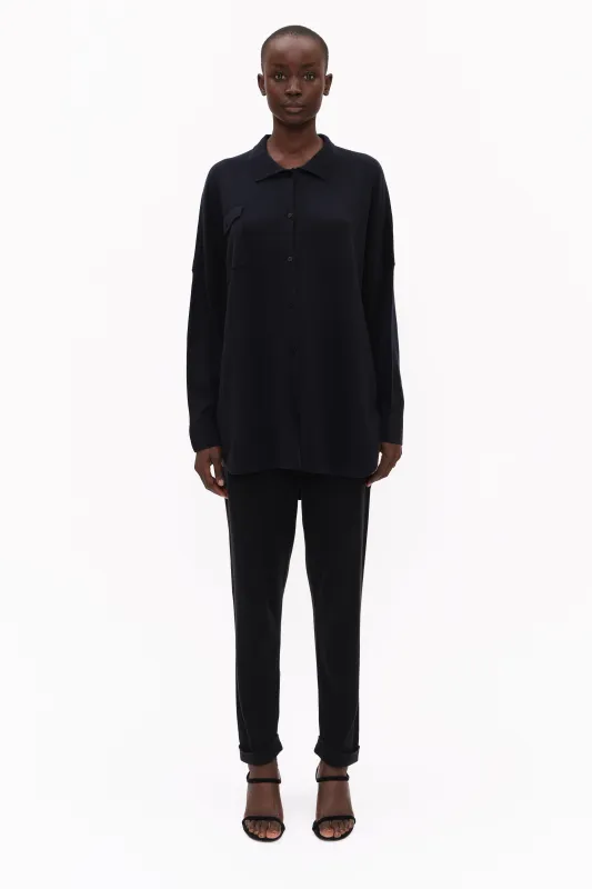 Bonnie Shirt - Navy made by arch4