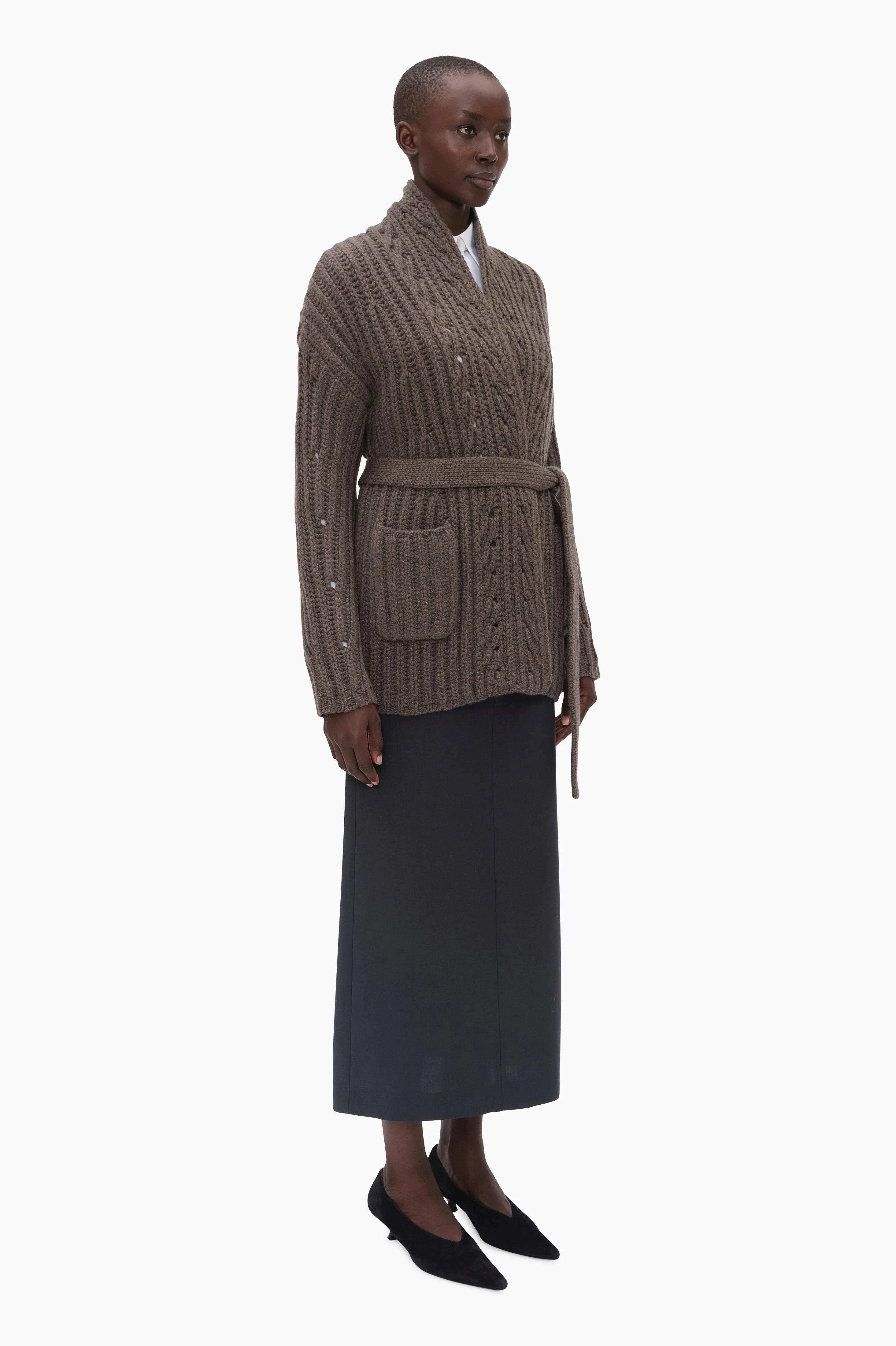 Nottingham Cardigan - Mushroom sold by arch4 product image thumbnail 3