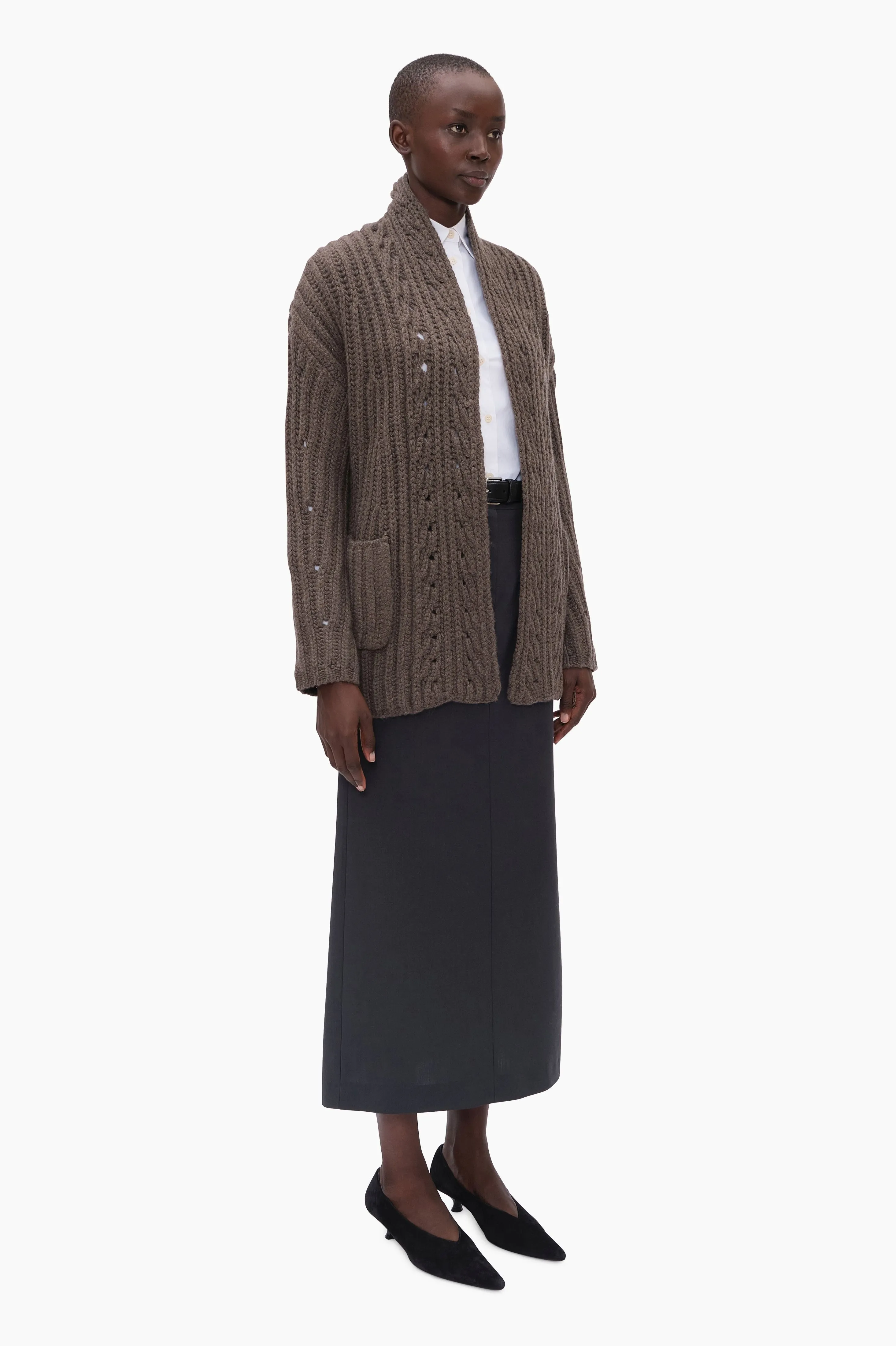 Nottingham Cardigan - Mushroom sold by arch4 product image thumbnail 4
