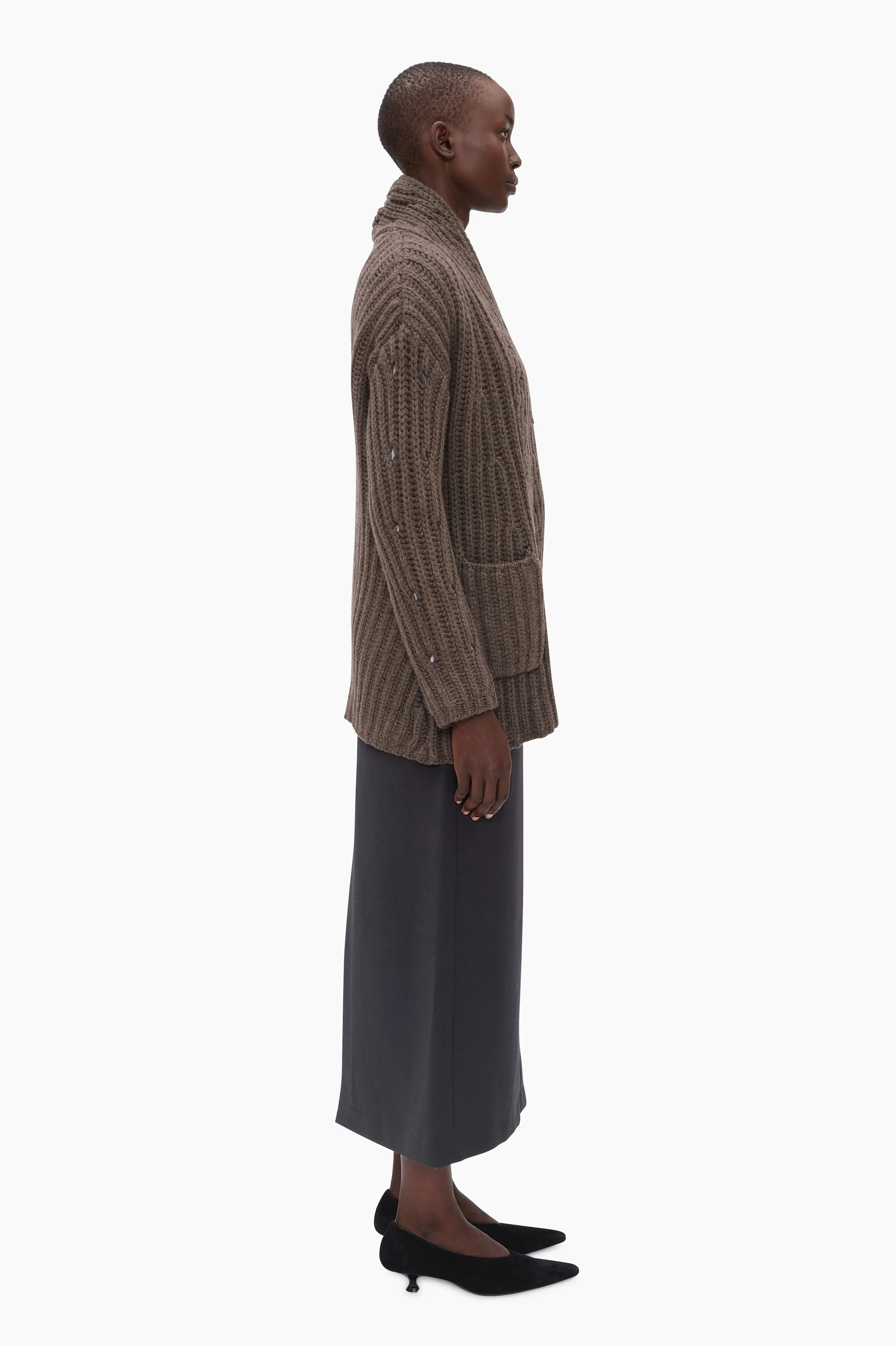Nottingham Cardigan - Mushroom sold by arch4 product image thumbnail 5