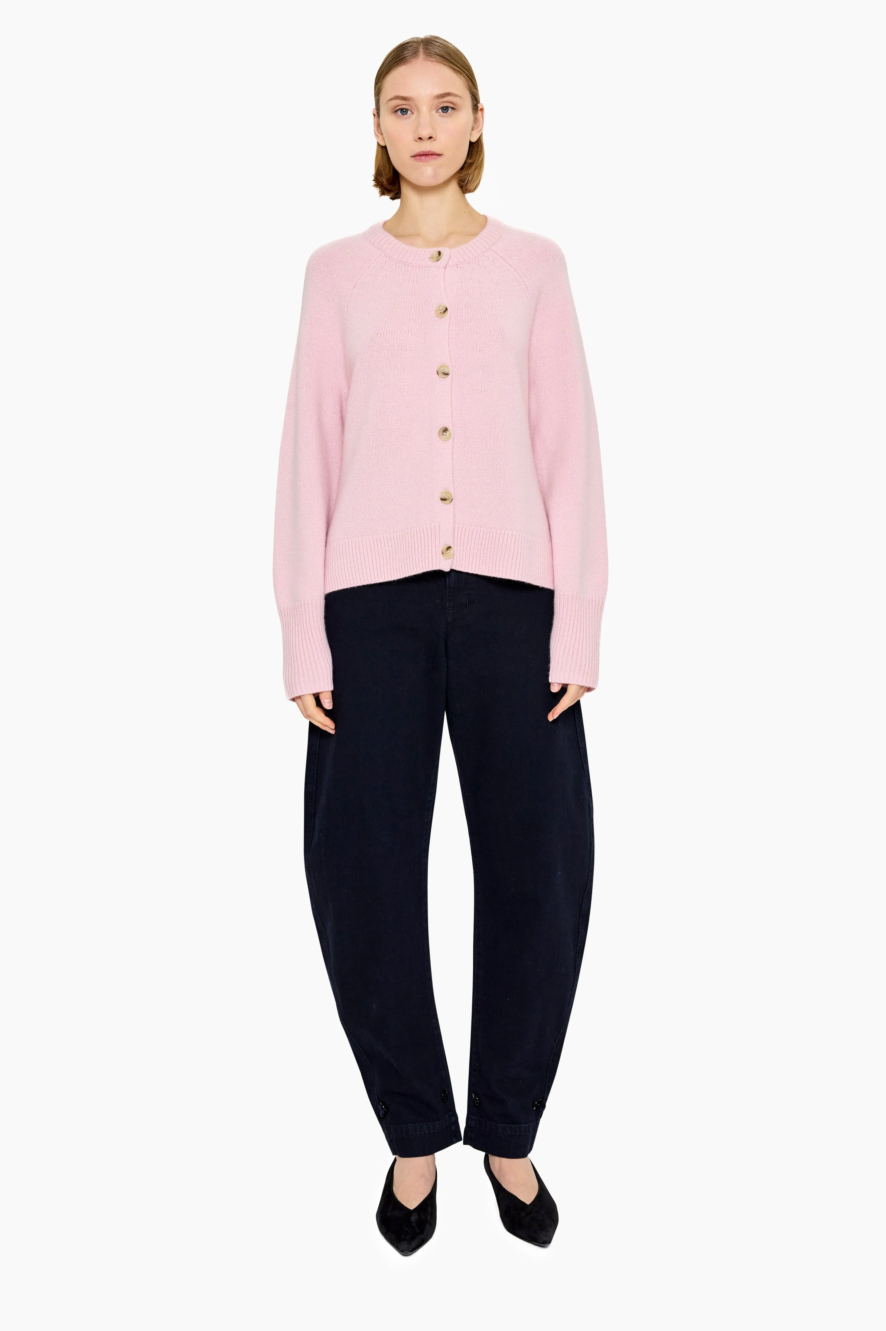 Belgravia Cardigan Sample - Peony Pink sold by arch4