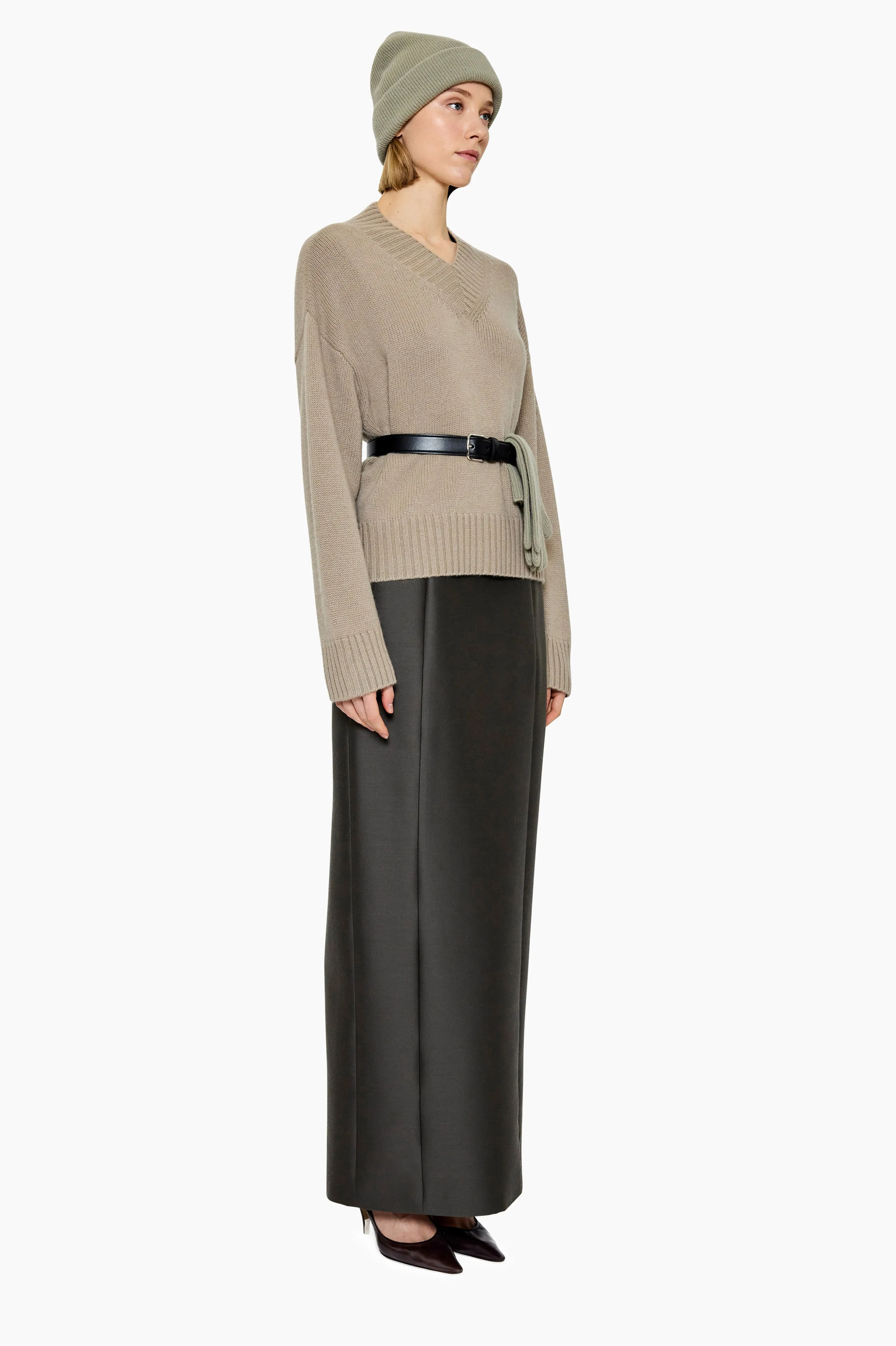 Andrea Sweater Sample - Ash Taupe sold by arch4 product image thumbnail 2
