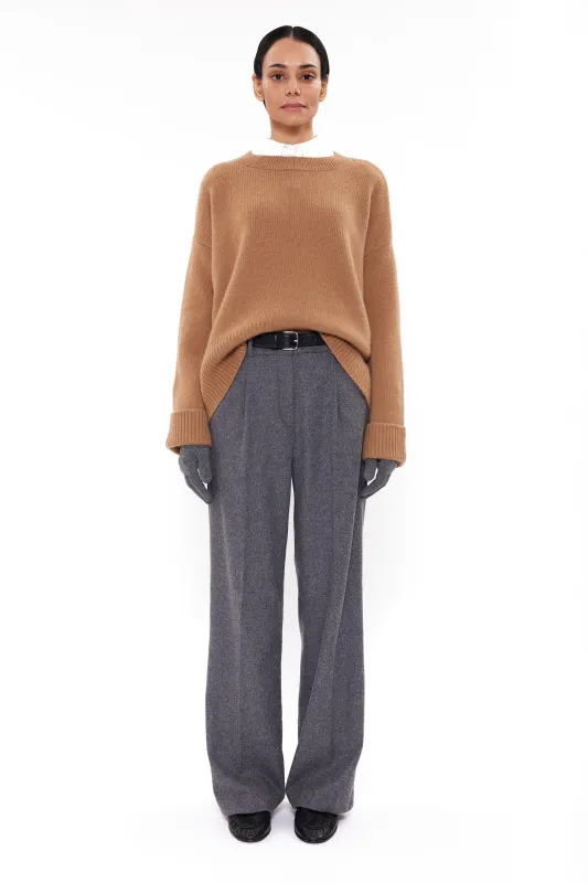 Knightsbridge Sweater Sample - Dark Camel made by arch4