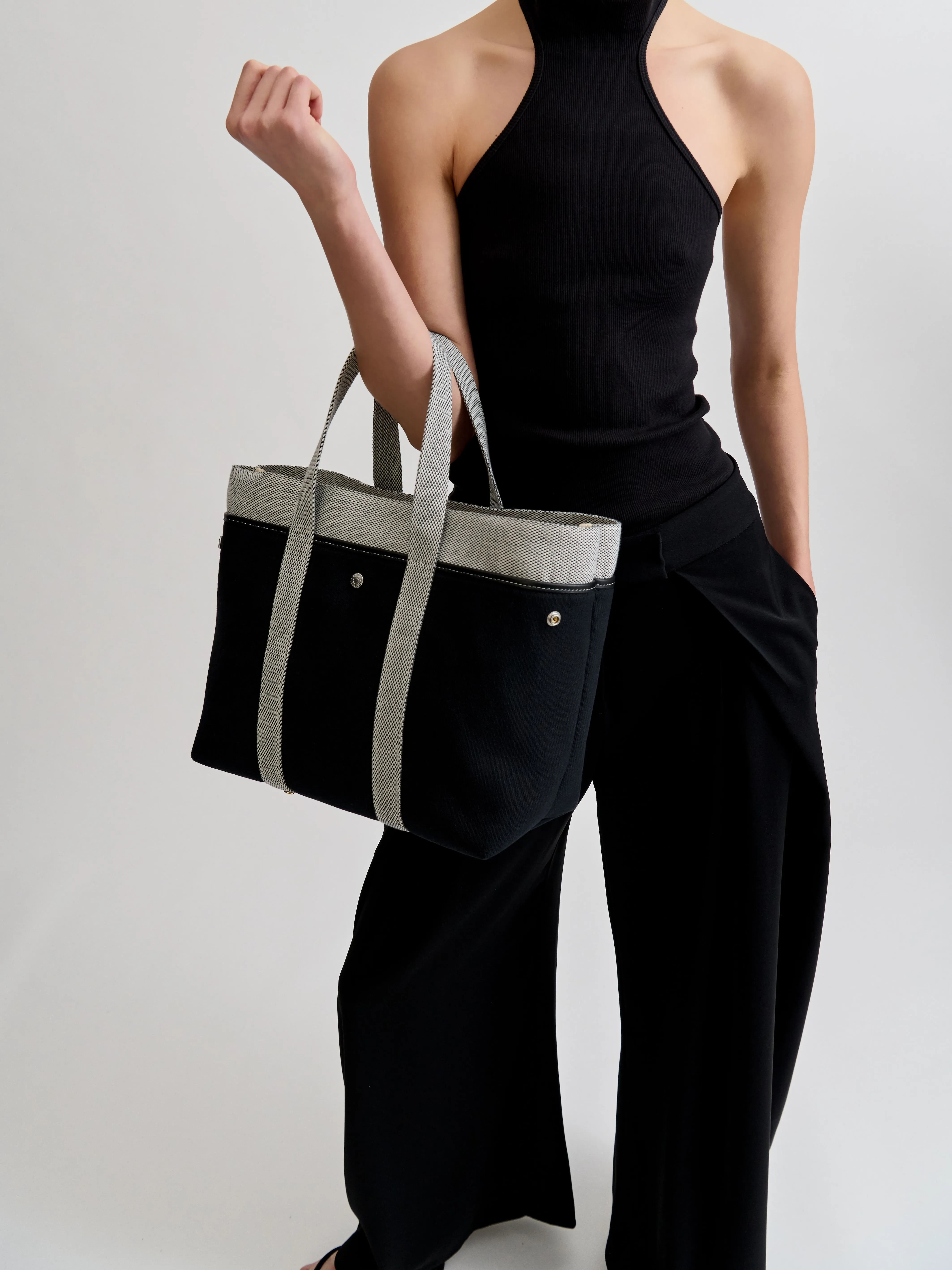 Baybag M - Oxford Belt Black sold by Rue de Verneuil product image thumbnail 3
