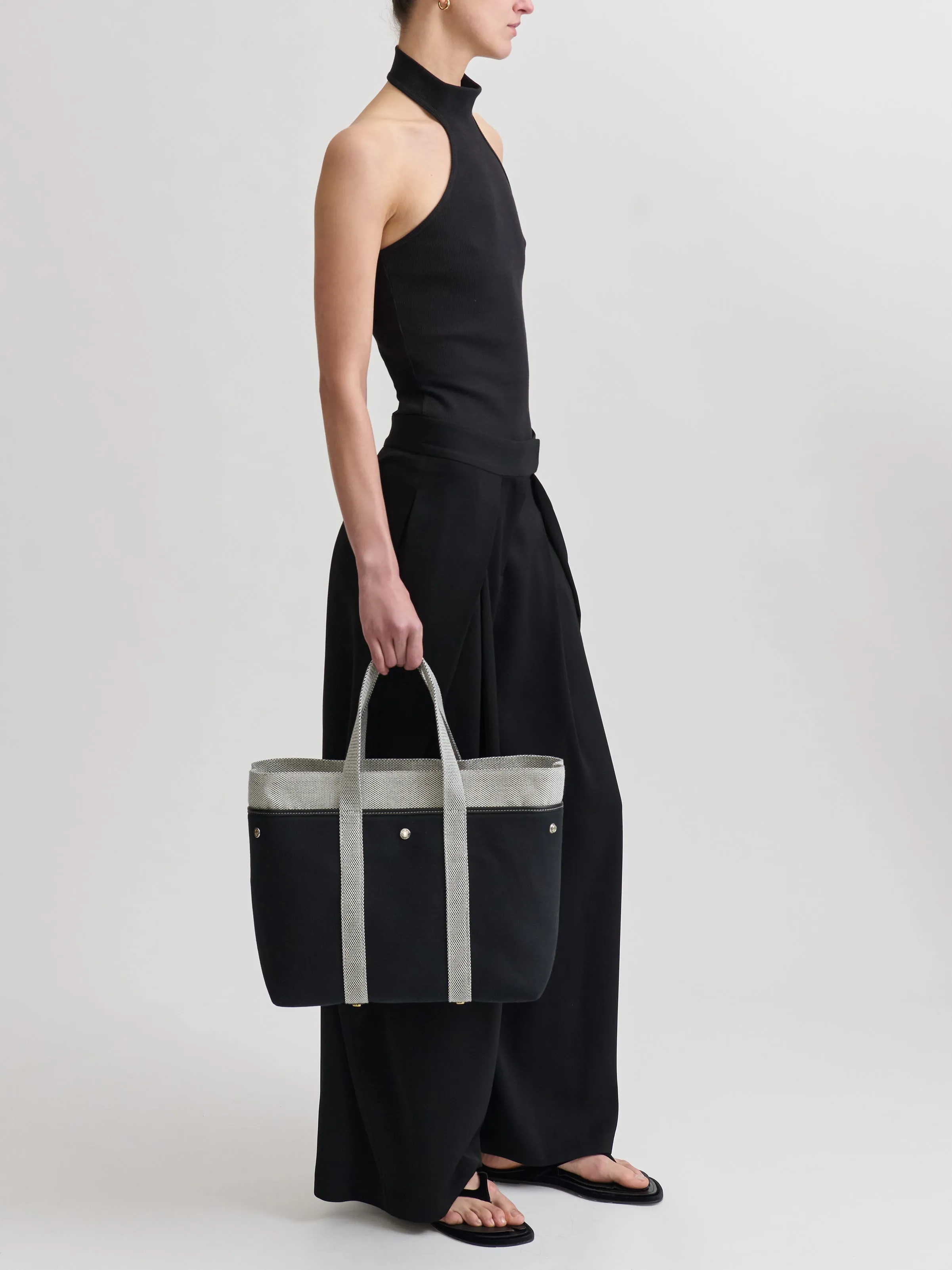 Baybag M - Oxford Belt Black sold by Rue de Verneuil product image thumbnail 2