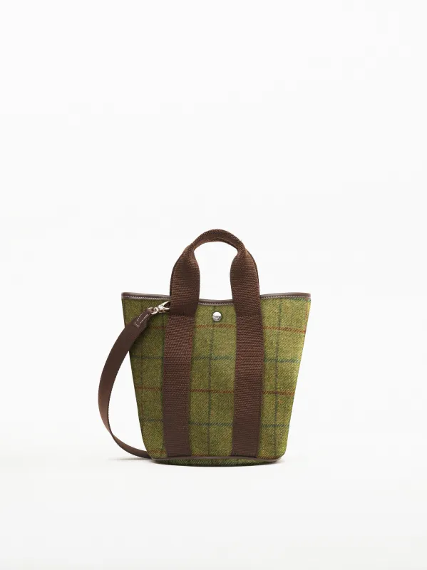 Cruise Bucket S - Hunting Tweed Kaki made by Rue de Verneuil