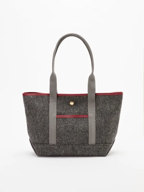 Club M - Whip Grey Flannel made by Rue de Verneuil