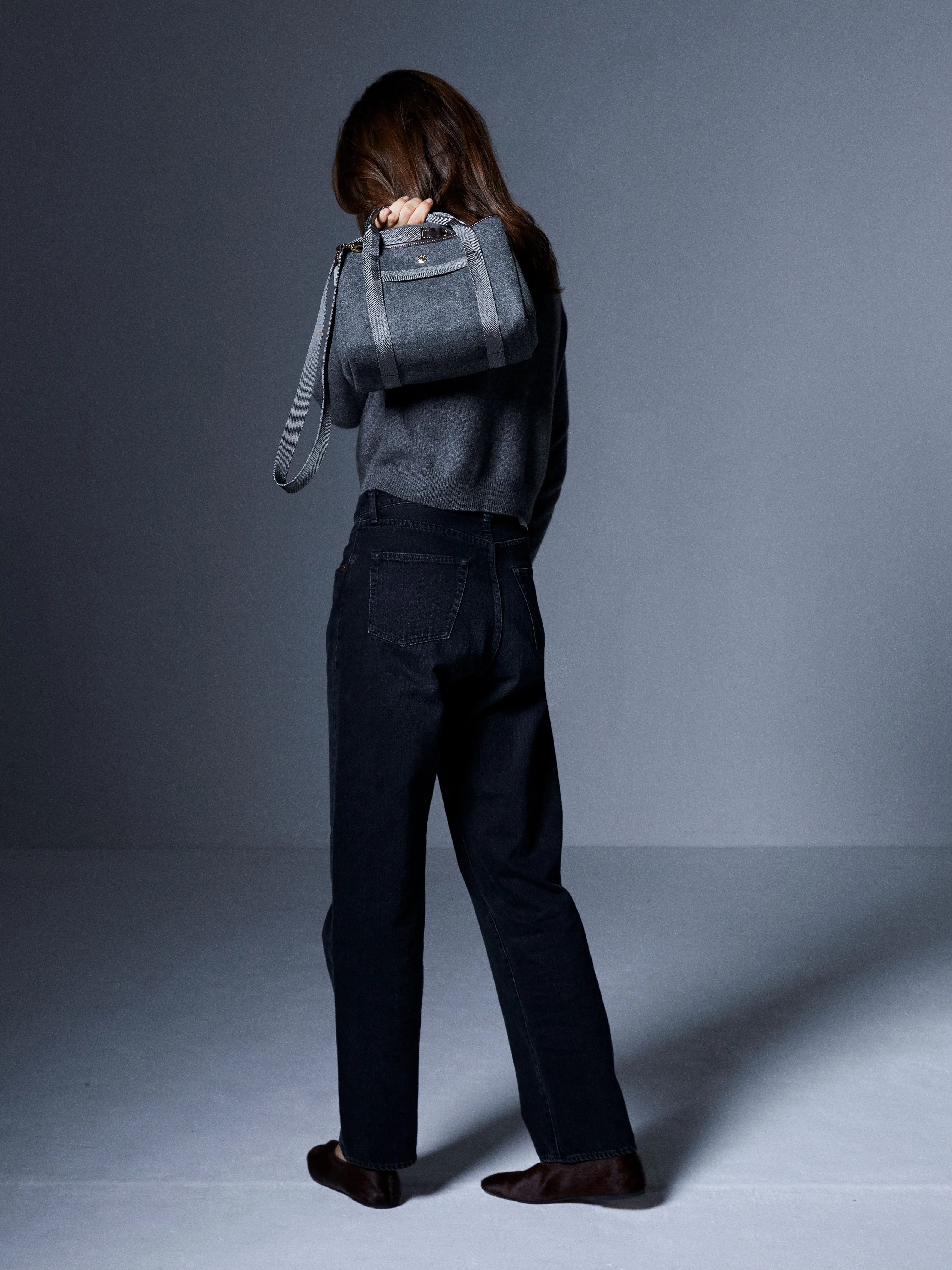 Traversée S - Whip Grey Flannel sold by Rue de Verneuil product image thumbnail 2