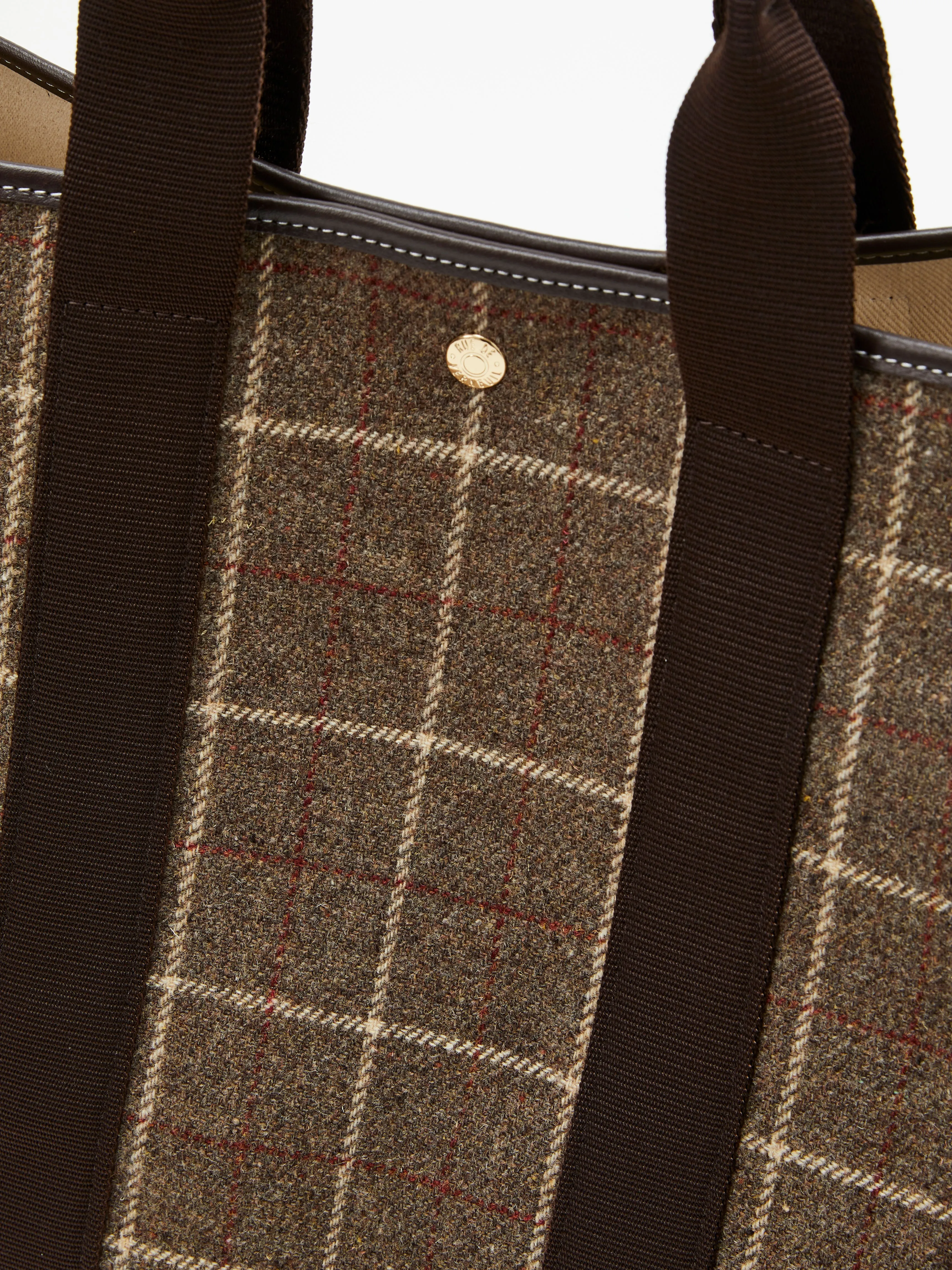 Traversée S - Hunting Tweed Brown sold by Rue de Verneuil product image thumbnail 3