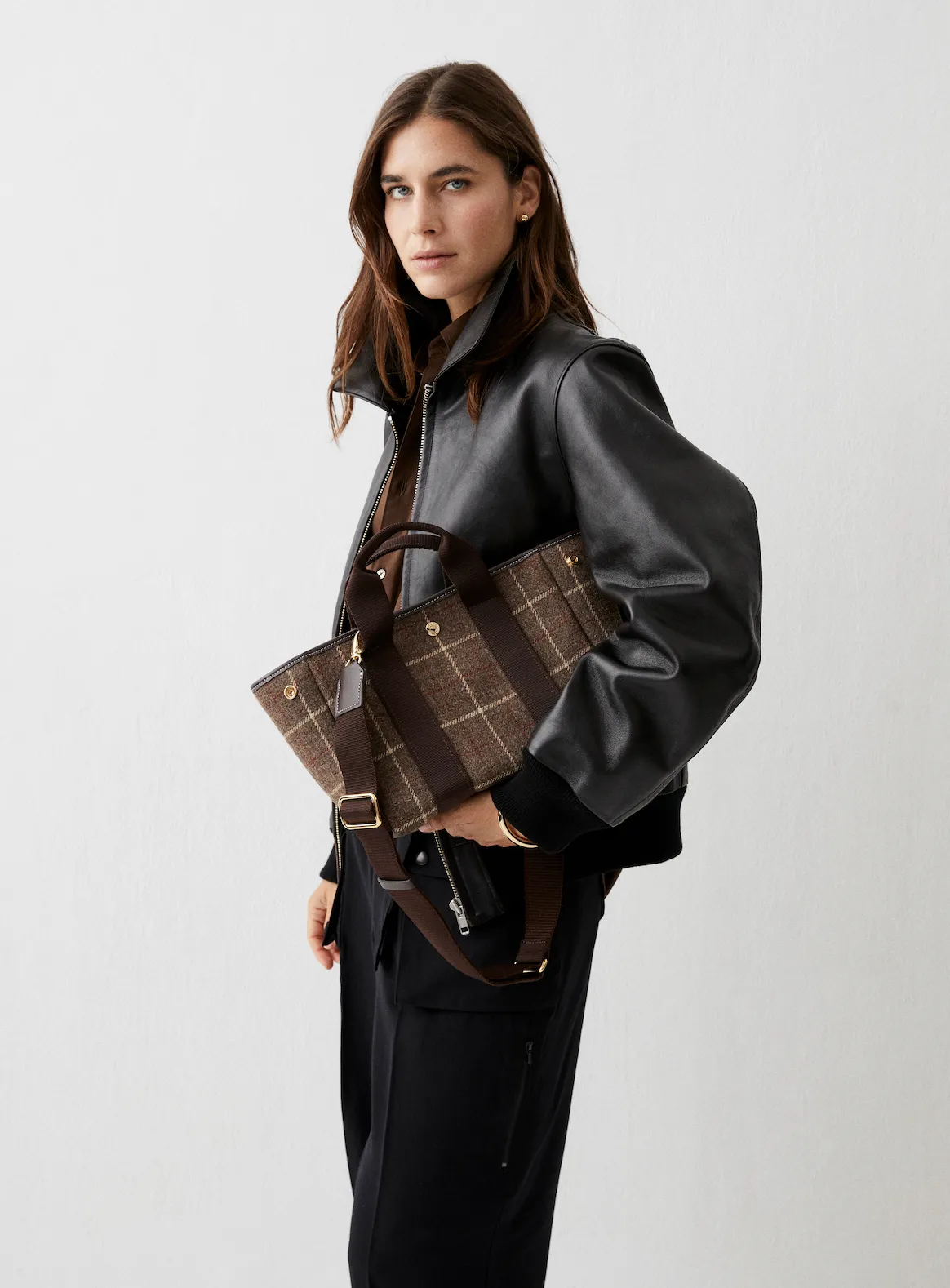 Traversée S - Hunting Tweed Brown sold by Rue de Verneuil product image thumbnail 4