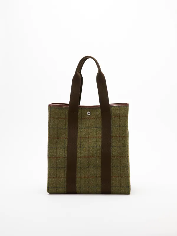 Traversée High - Hunting Tweed Kaki made by Rue de Verneuil