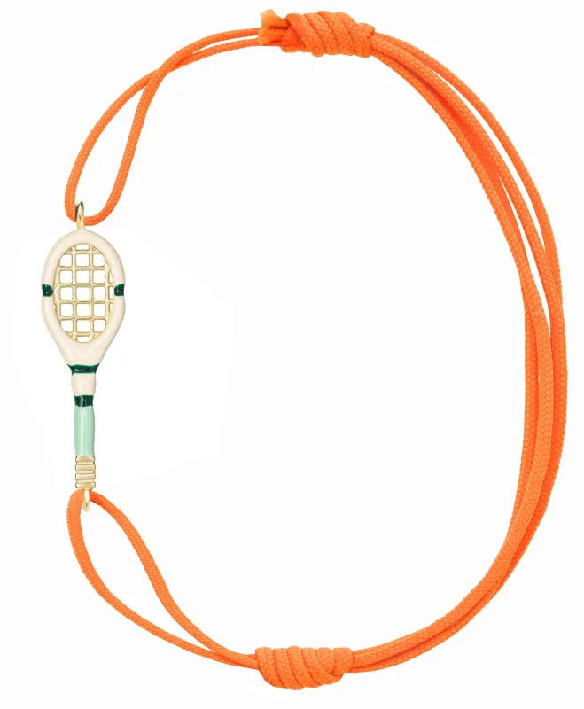 TENNIS MINT CORD BRACELET made by Aliita