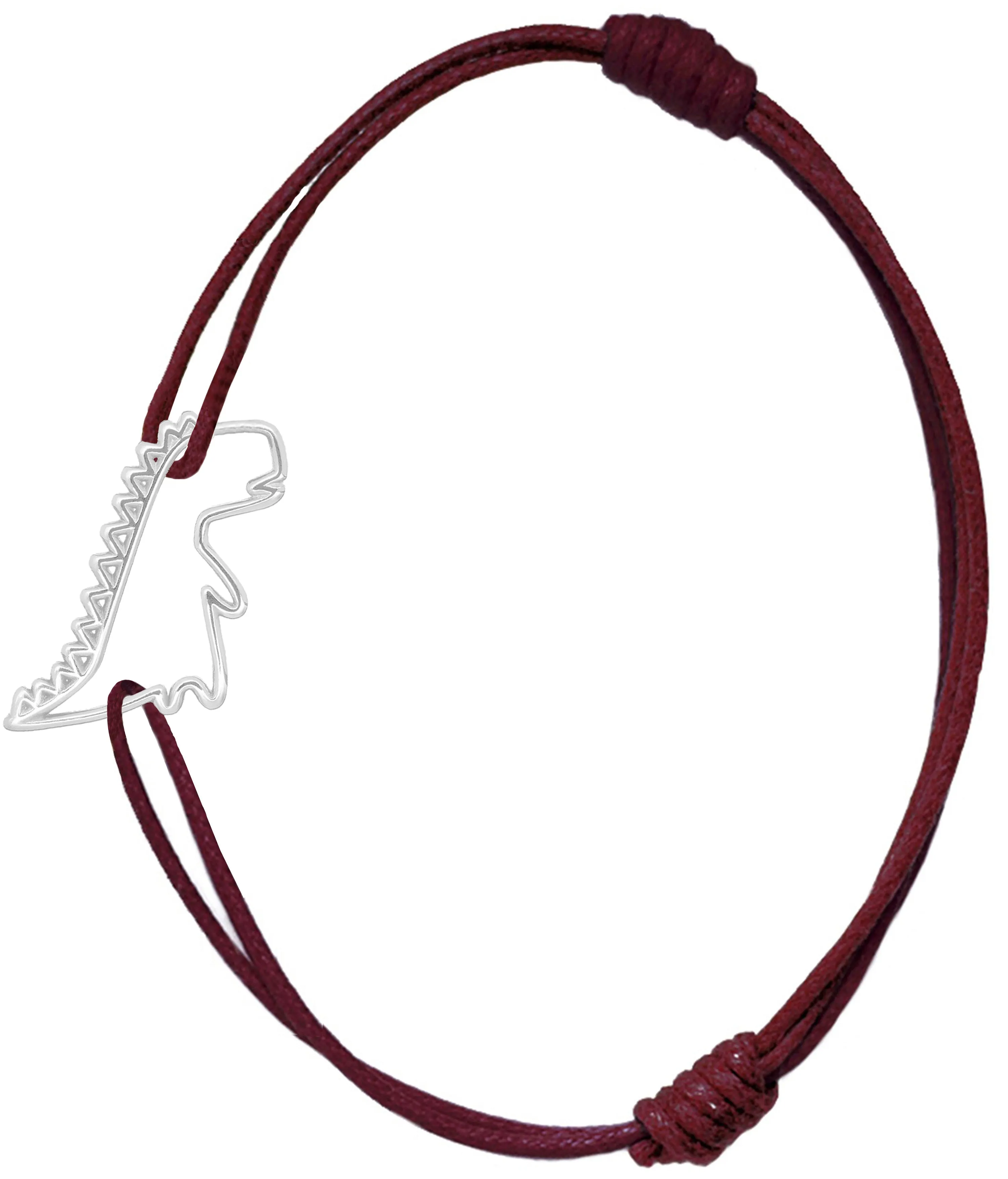 DINO SILVER CORD BRACELET sold by Aliita