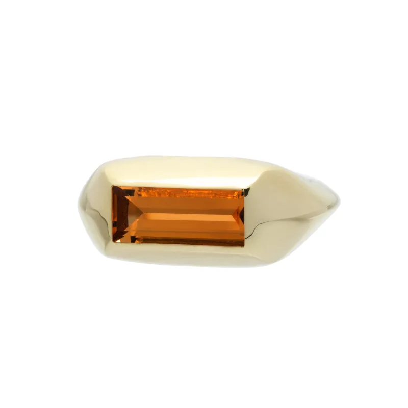 SPACE BAGUETTE MADEIRA RING made by Aliita