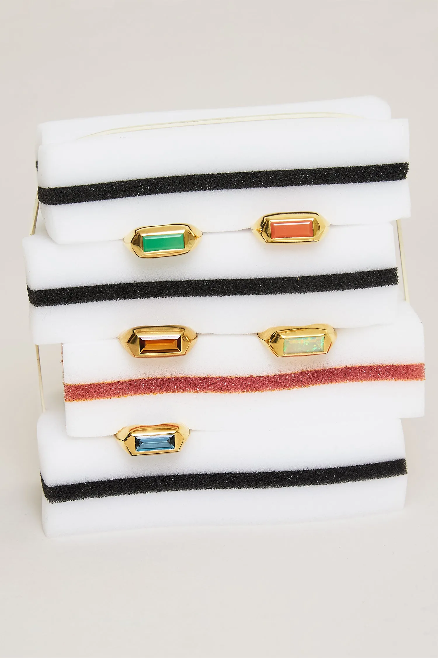 SPACE BAGUETTE MADEIRA RING sold by Aliita product image thumbnail 4