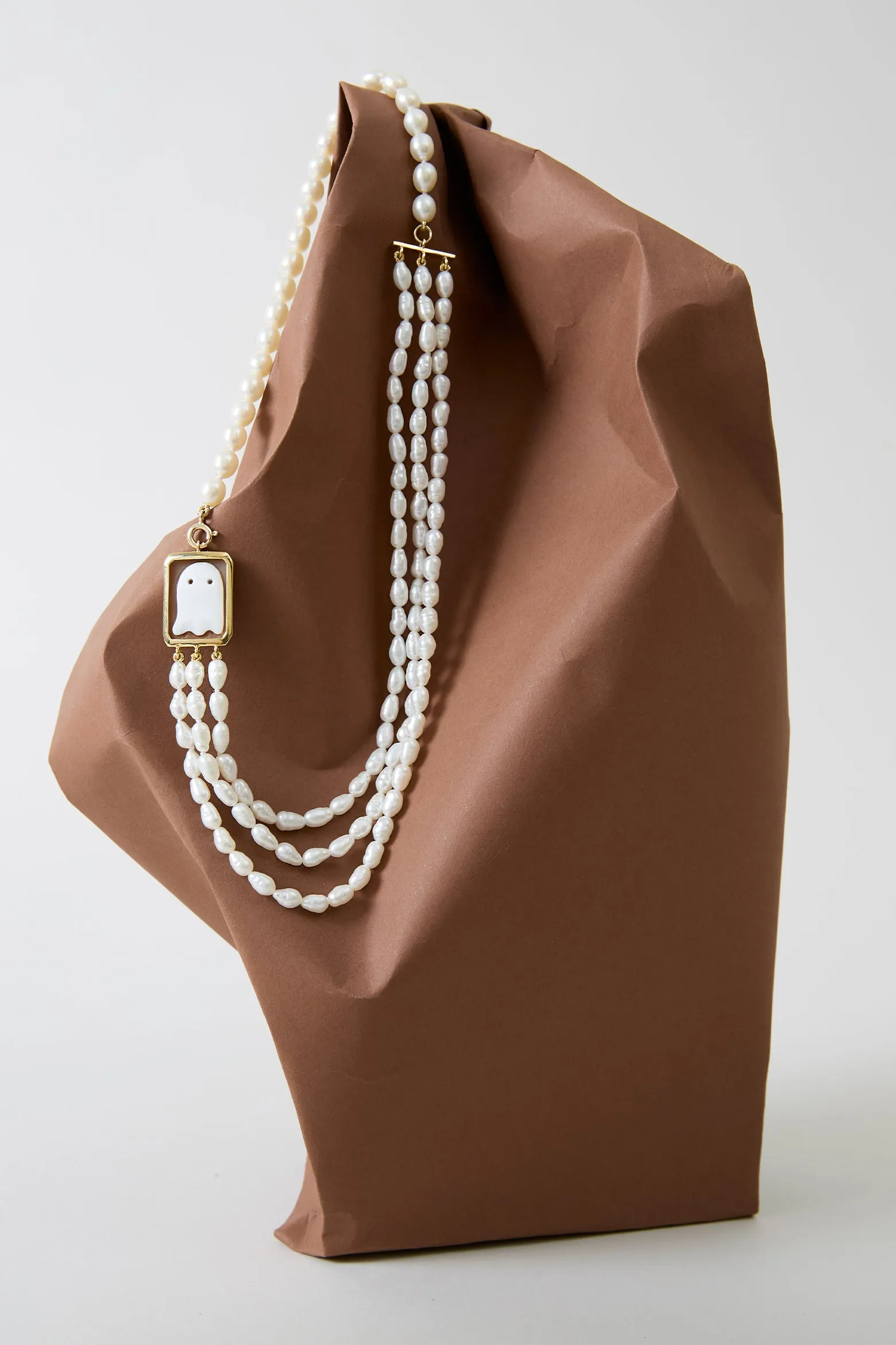 CAMEO FANTASMA MULTIPERLA NECKLACE sold by Aliita product image thumbnail 4