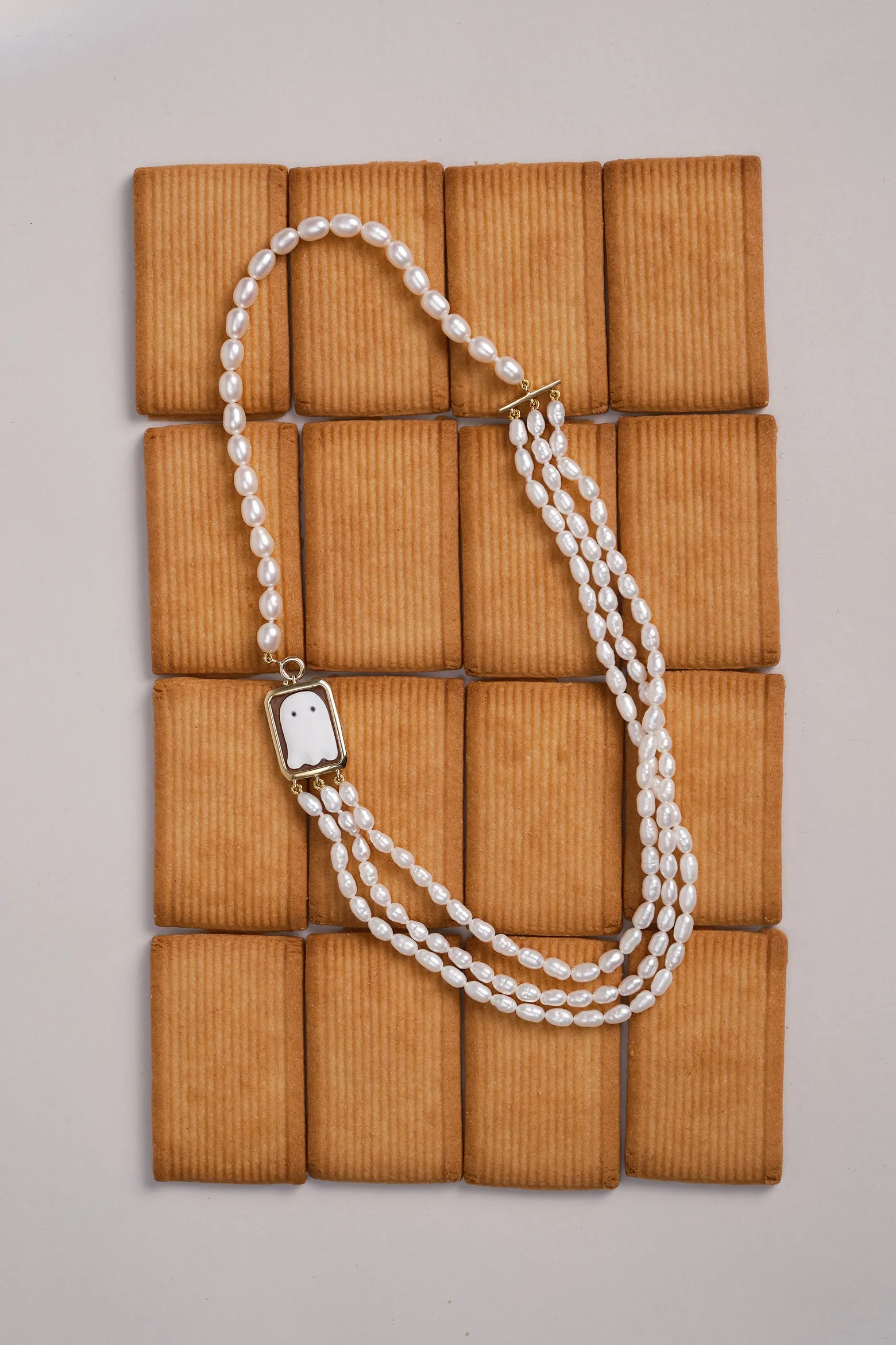 CAMEO FANTASMA MULTIPERLA NECKLACE sold by Aliita product image thumbnail 3