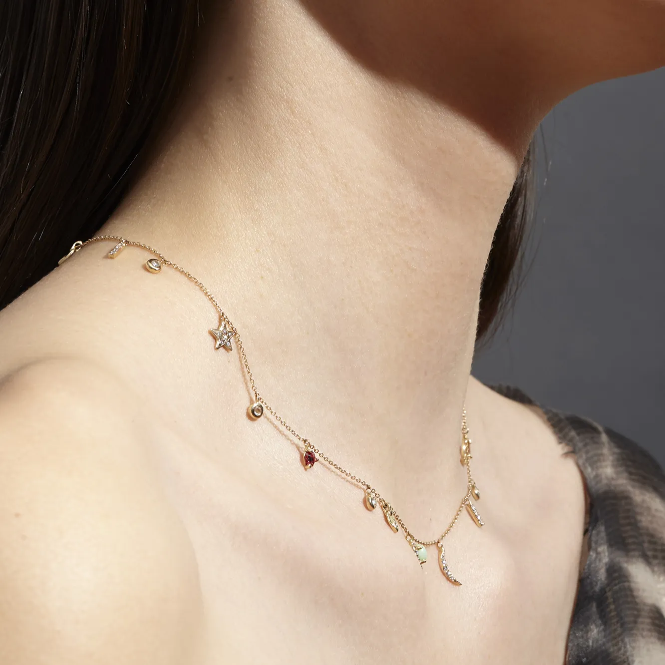 The Magic Charms Necklace sold by Scosha product image thumbnail 4