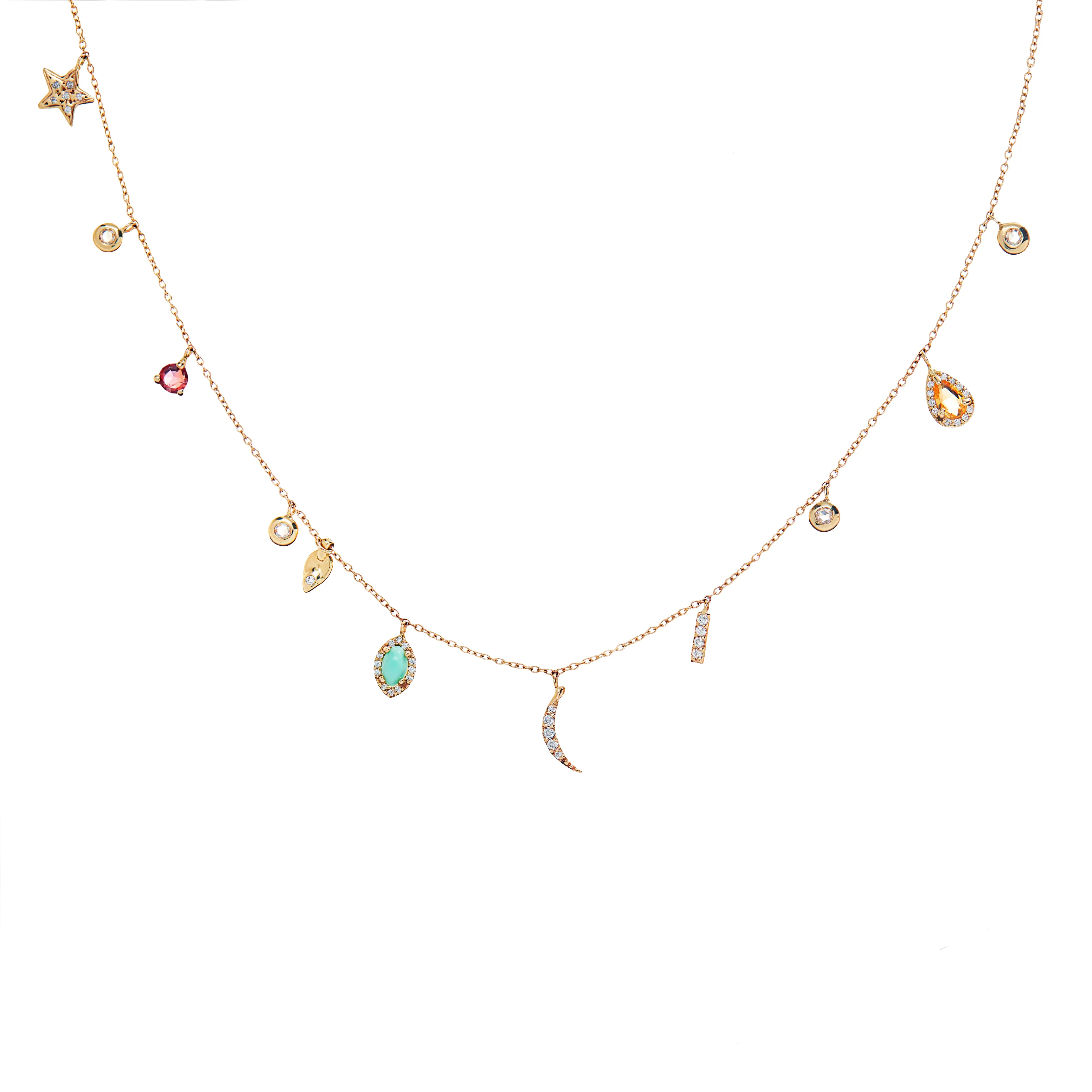 The Magic Charms Necklace sold by Scosha product image thumbnail 5