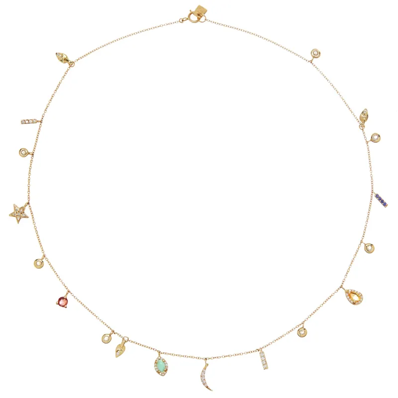 The Magic Charms Necklace made by Scosha