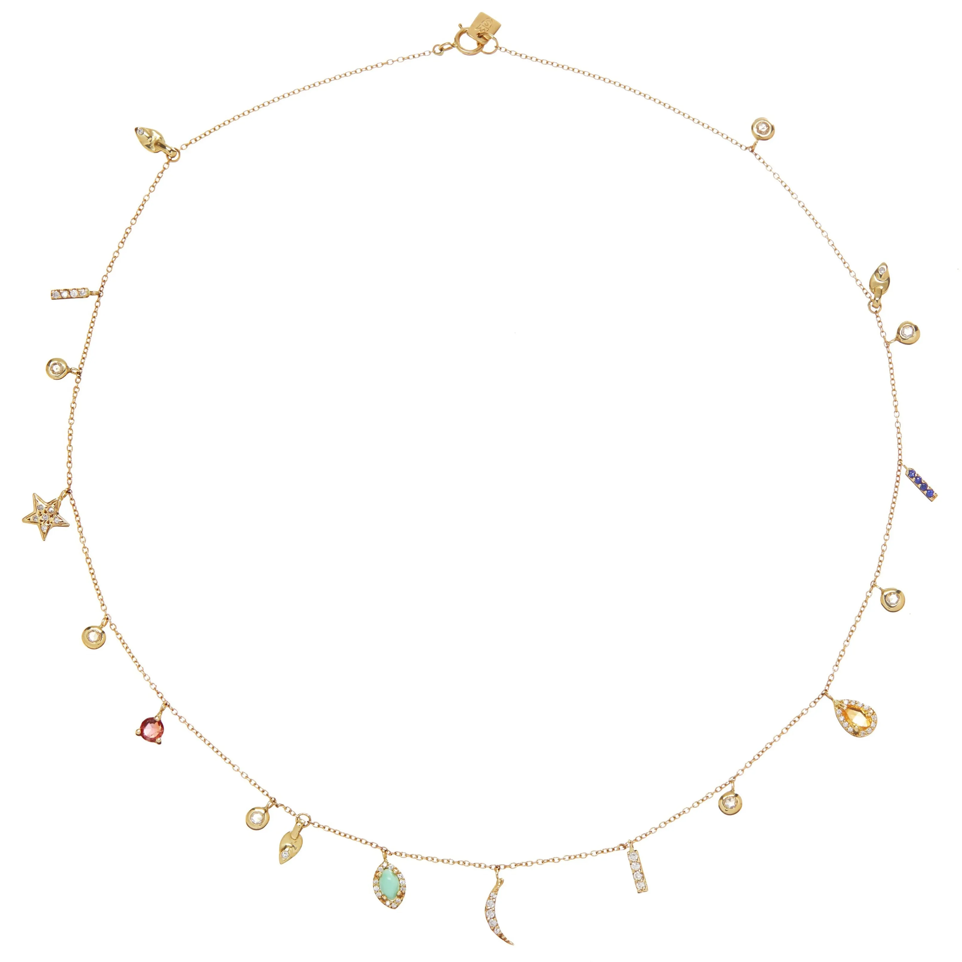 The Magic Charms Necklace sold by Scosha