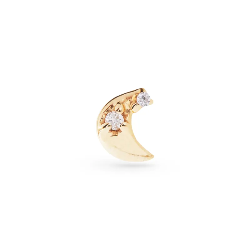 Diamond Moonlight Stud made by Scosha