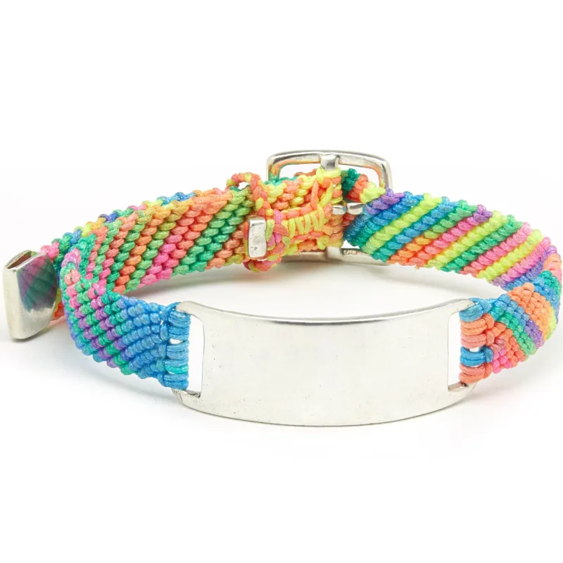 ID Belt Bracelet in Multicolor made by Scosha
