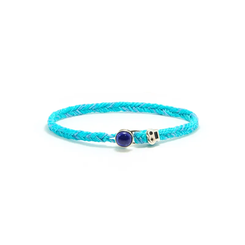 Max Icon Fishtail Button Bracelet in Turquoise Fleck made by Scosha