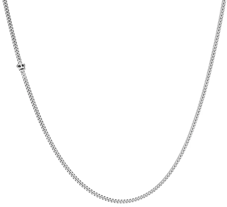 Endless Chain Necklace in Silver made by Scosha
