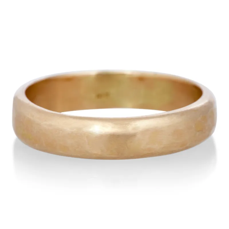 Hammered Dome Band (6mm) made by Scosha