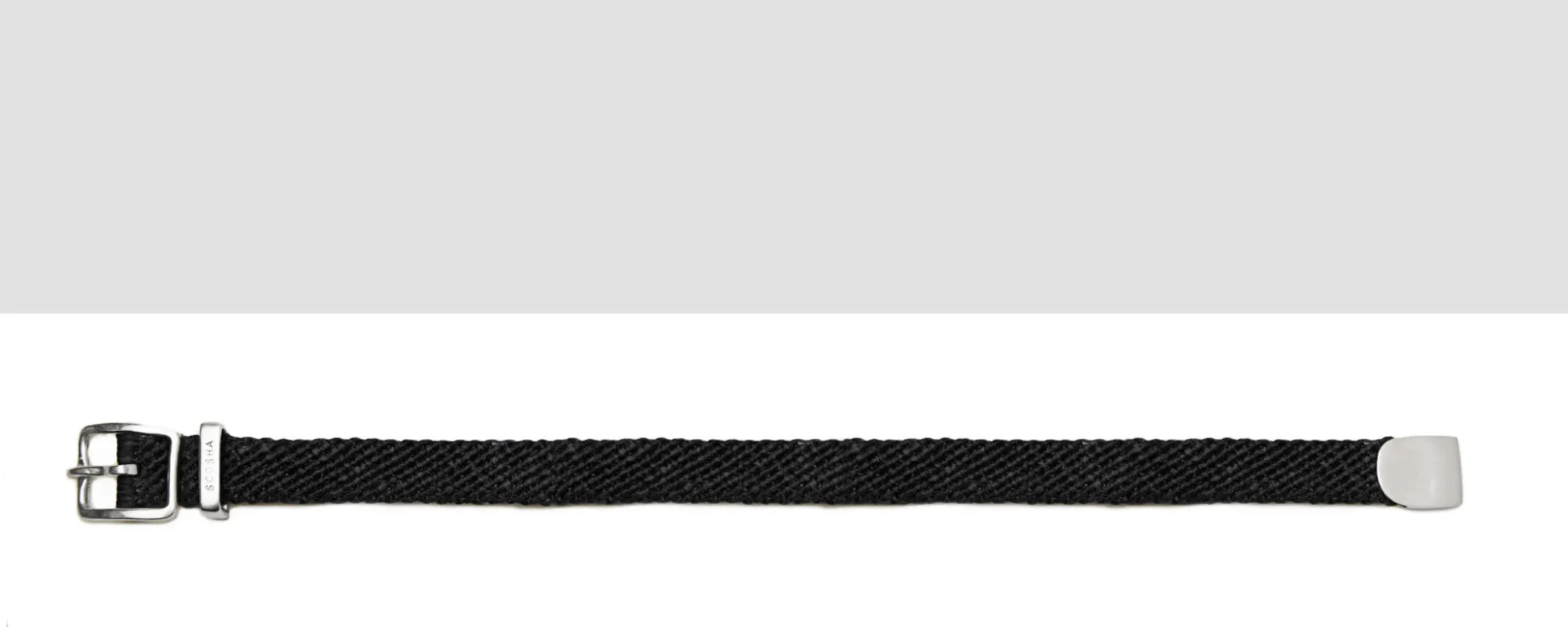 Totem Belt Bracelet in Black made by Scosha
