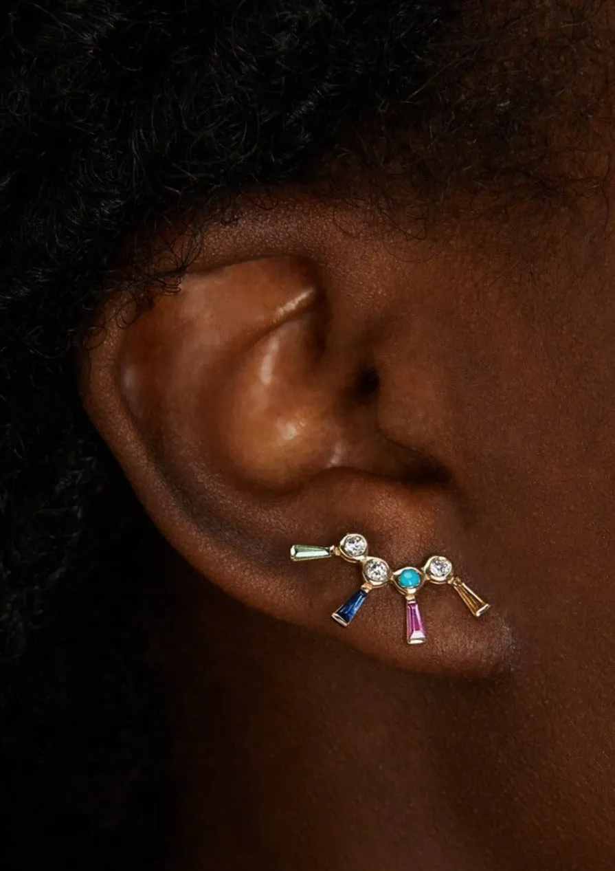 The Rainbow Burst Stud sold by Scosha product image thumbnail 2