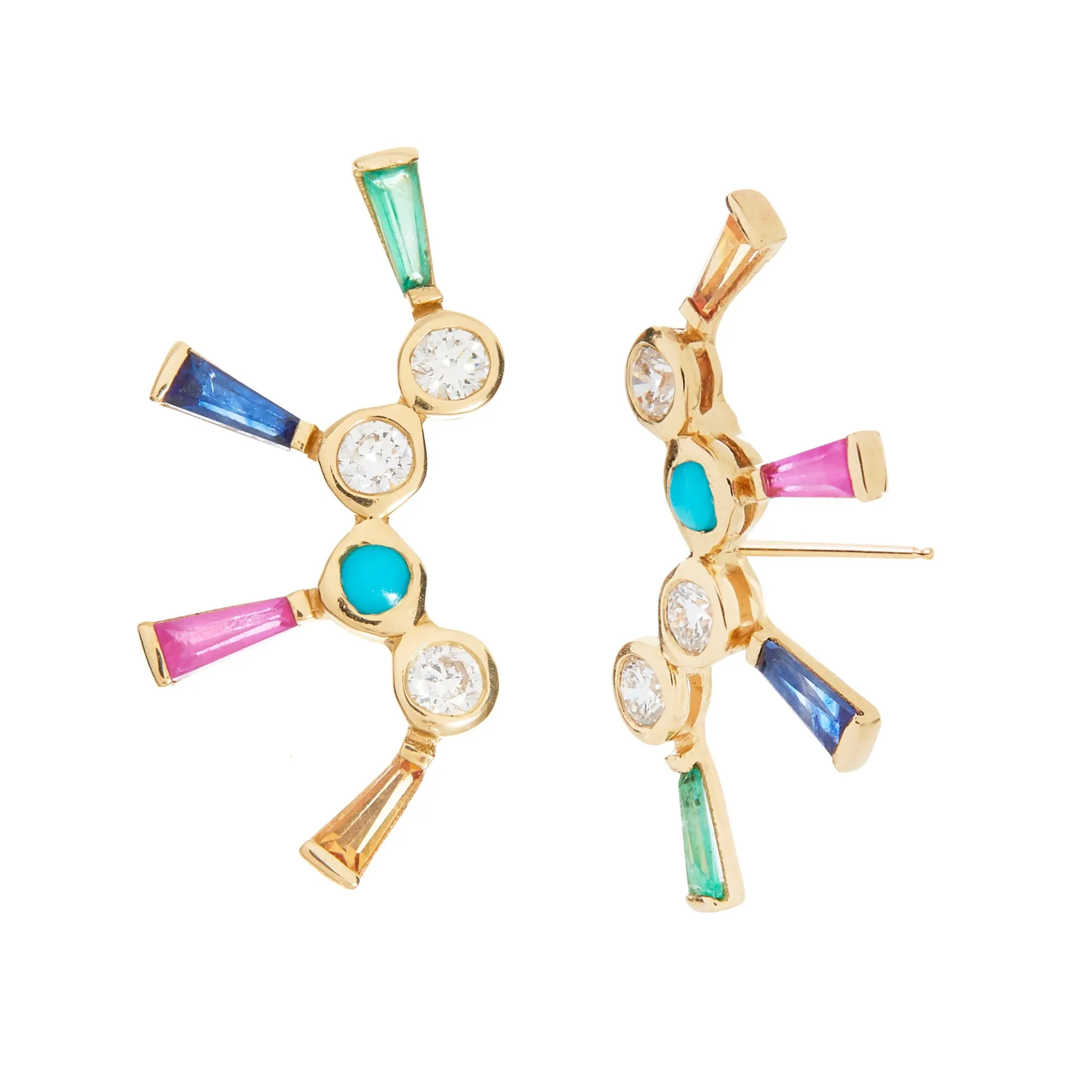 The Rainbow Burst Stud sold by Scosha product image thumbnail 4
