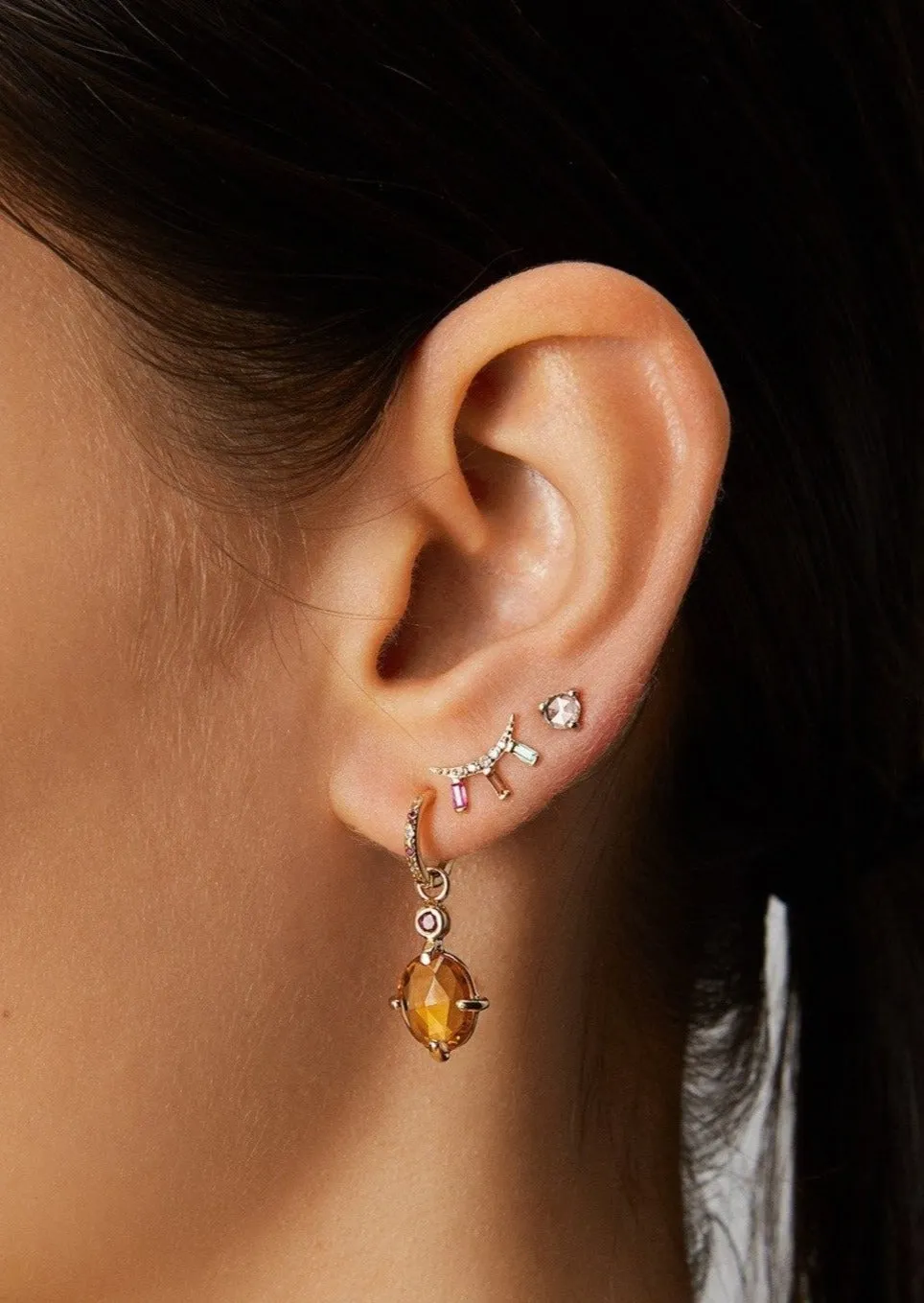 Alice Earring with Citrine sold by Scosha product image thumbnail 2