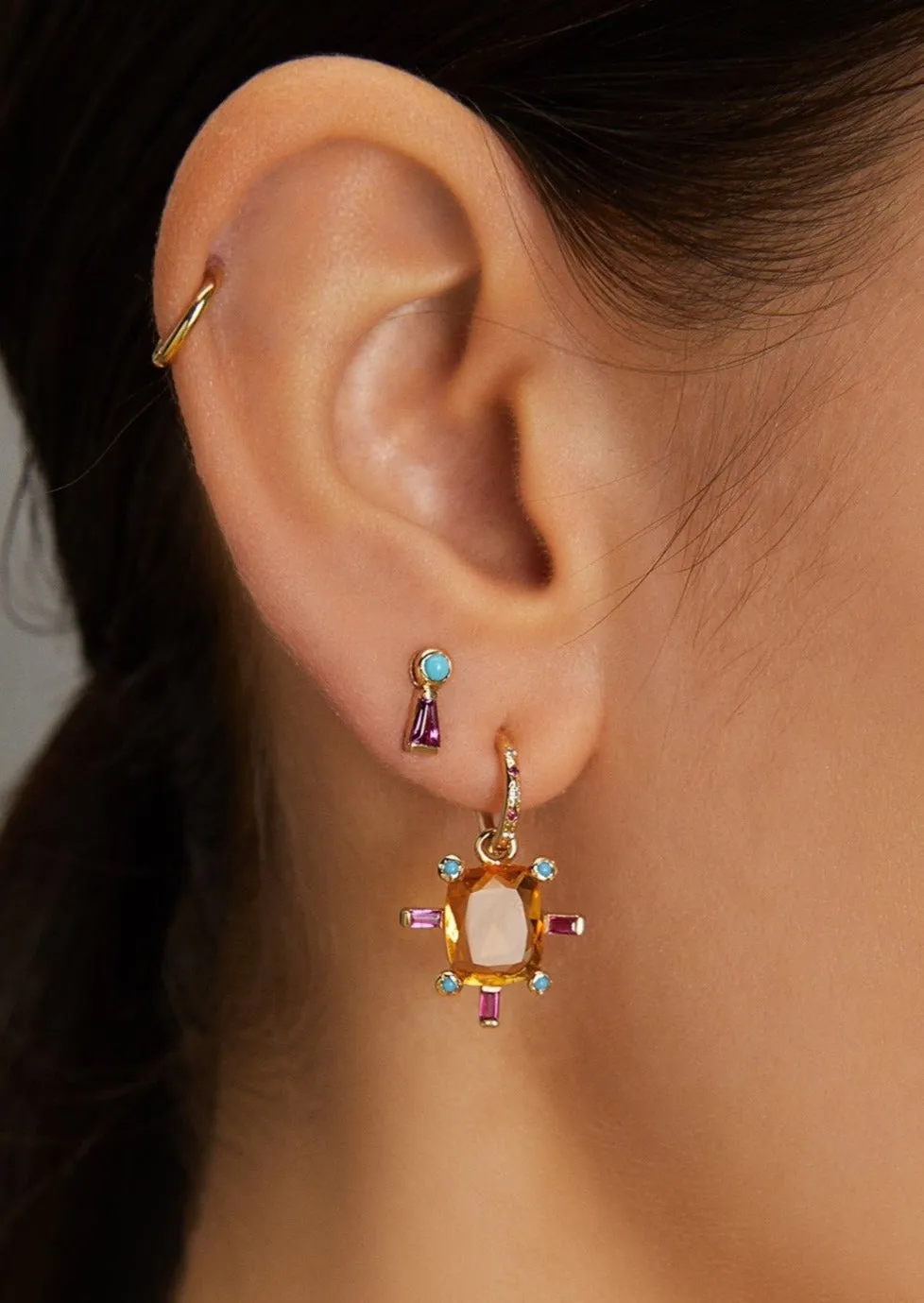 Juno Charm with Citrine sold by Scosha product image thumbnail 3