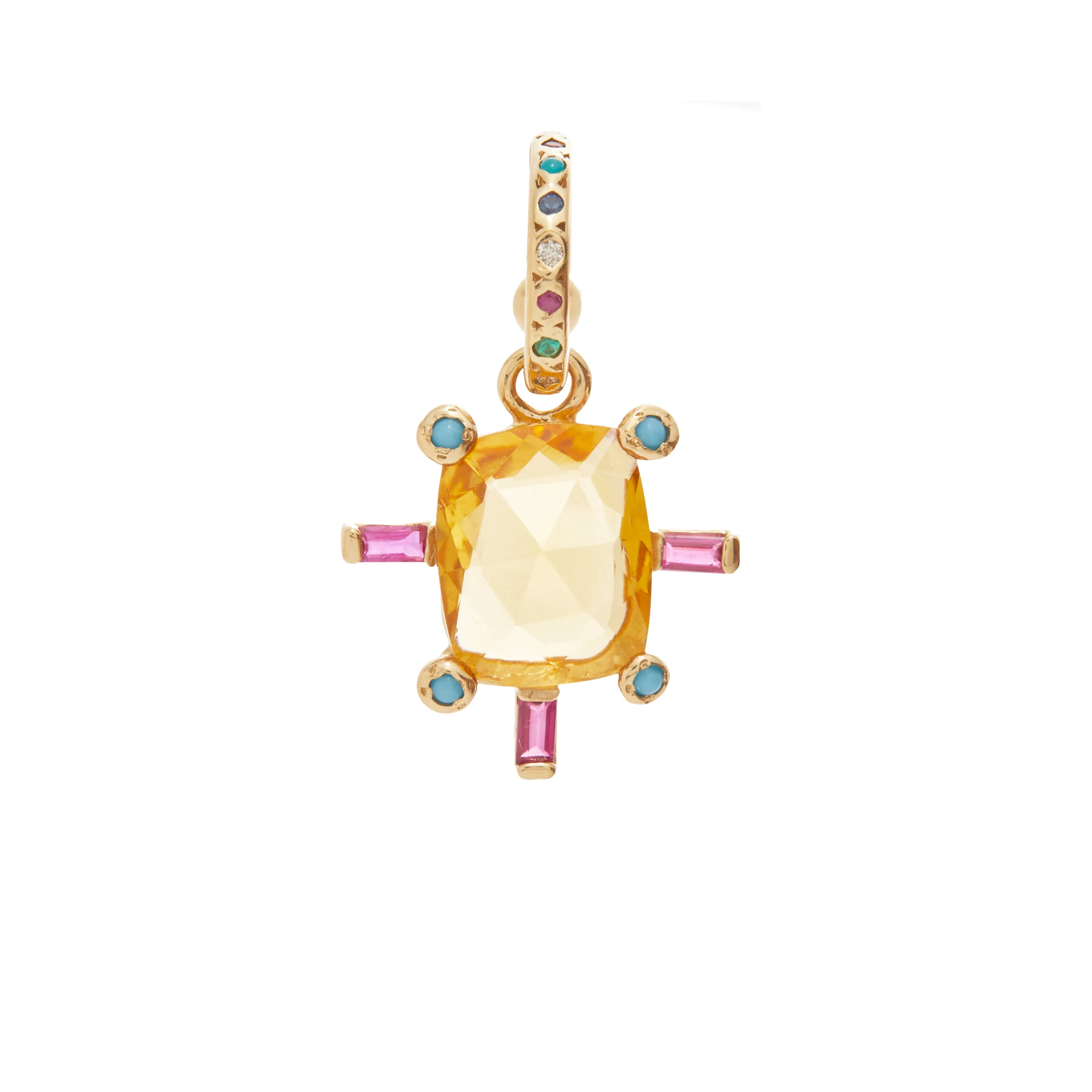 Juno Charm with Citrine sold by Scosha product image thumbnail 5