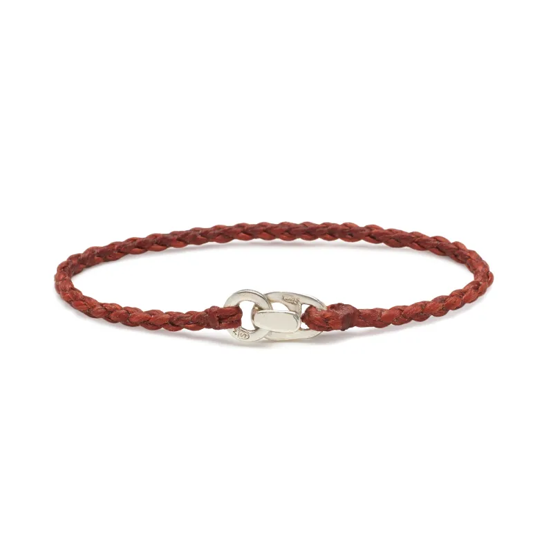 Single Wrap Bracelet in Rust made by Scosha