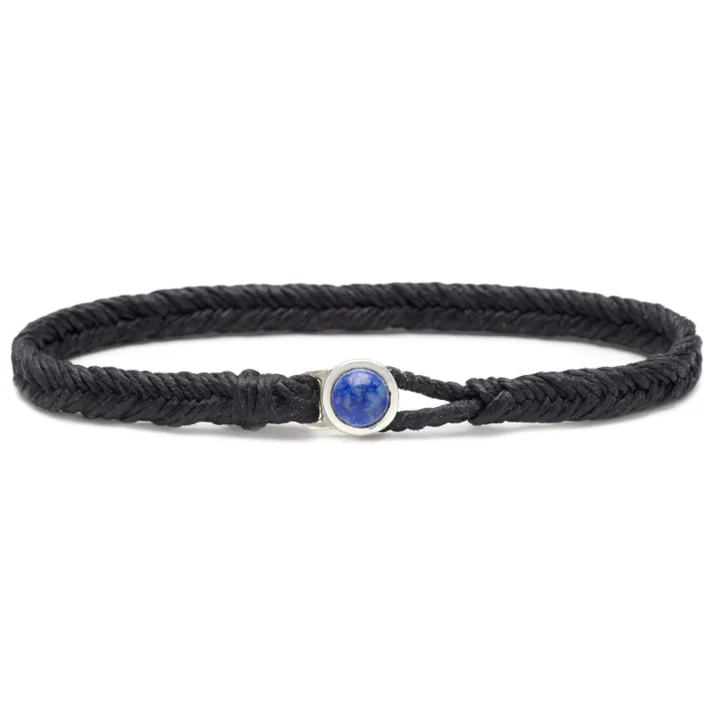 Lapis Button Fishtail in Black made by Scosha