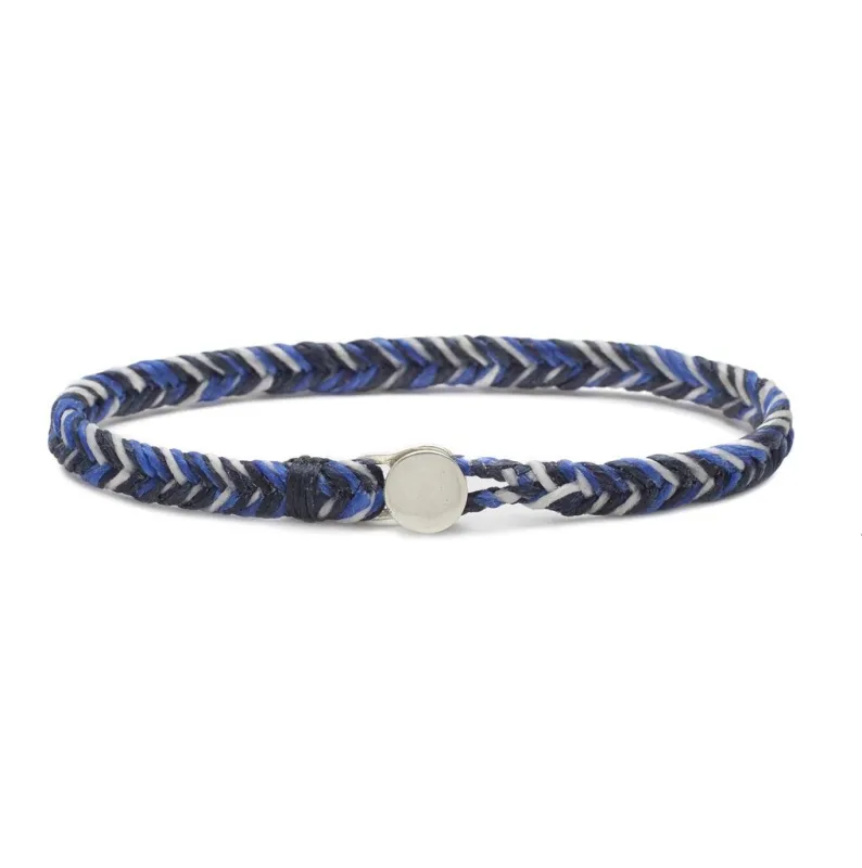 Classic Fishtail Button in Royal Blend made by Scosha