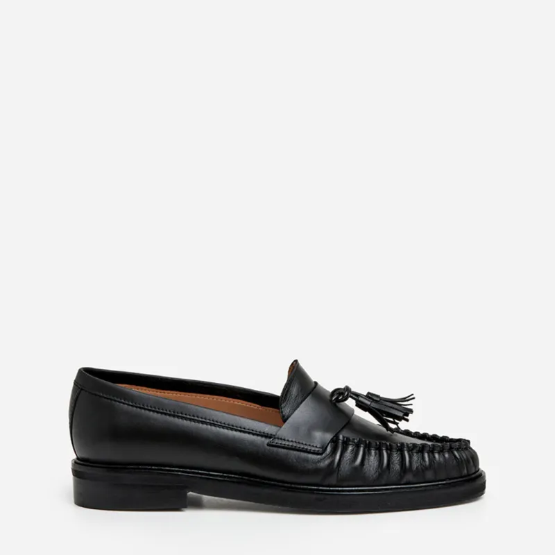 Sigrid Leather Black made by Flattered