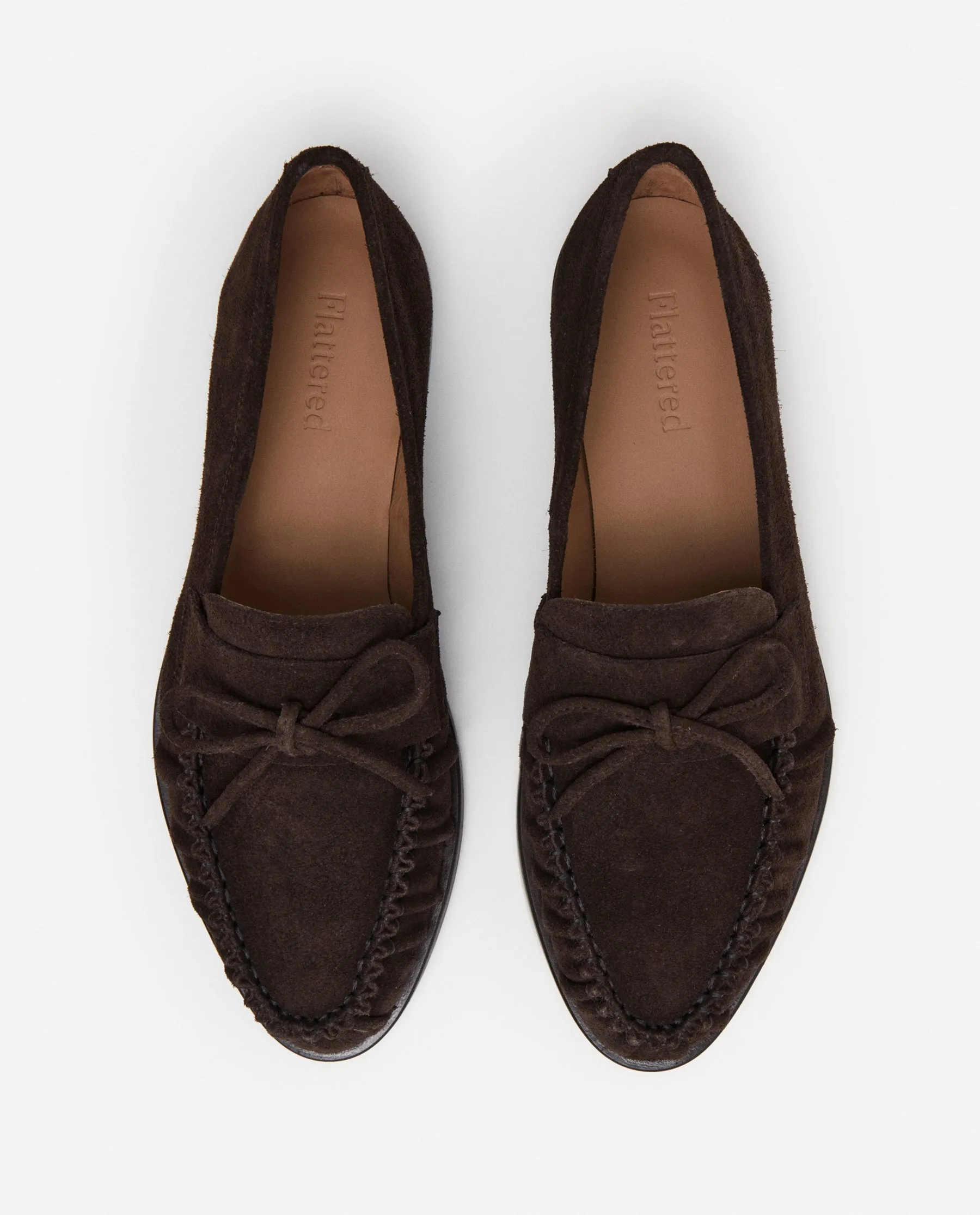 Dylan Suede Chocolate sold by Flattered product image thumbnail 4