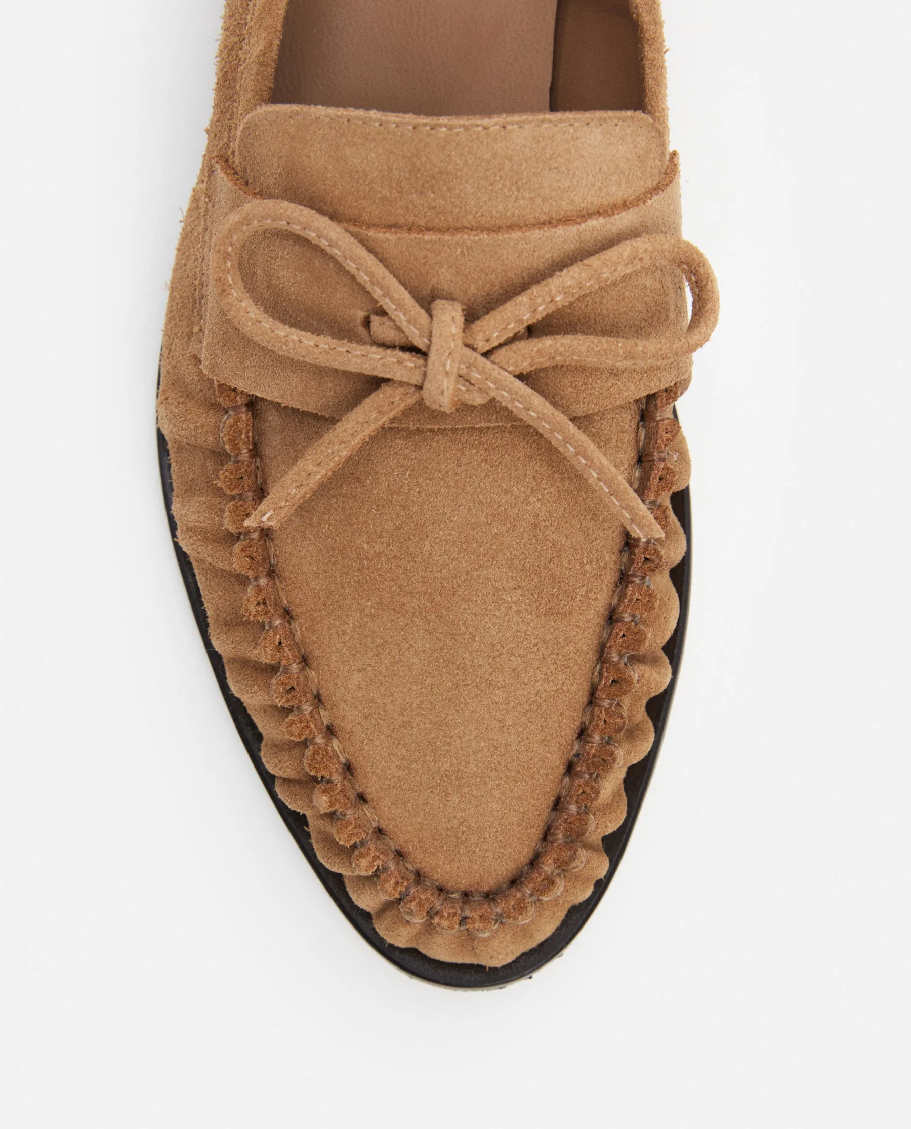 Dylan Suede Cognac sold by Flattered product image thumbnail 4
