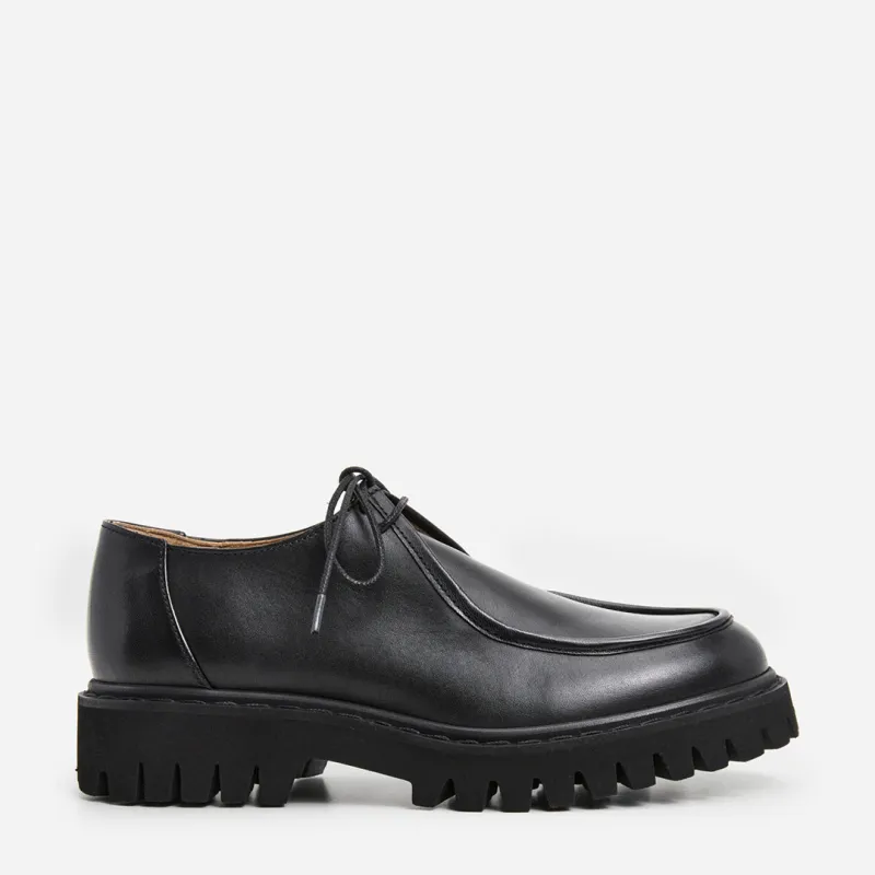 Marlon Leather Black made by Flattered
