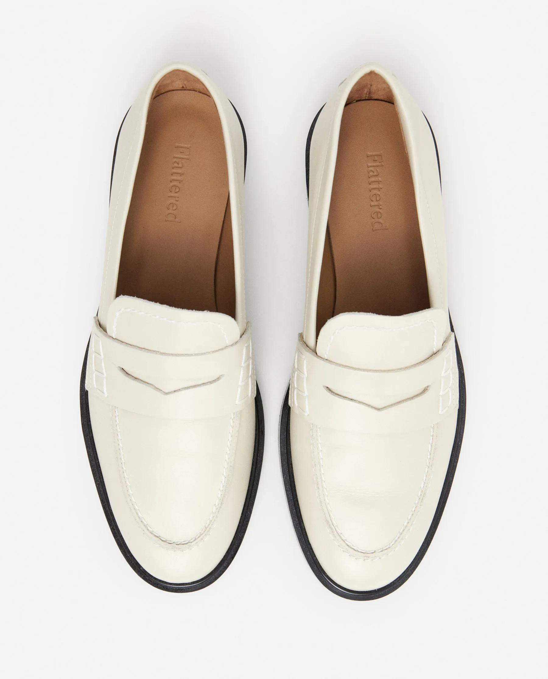Sara Leather Creme sold by Flattered product image thumbnail 3