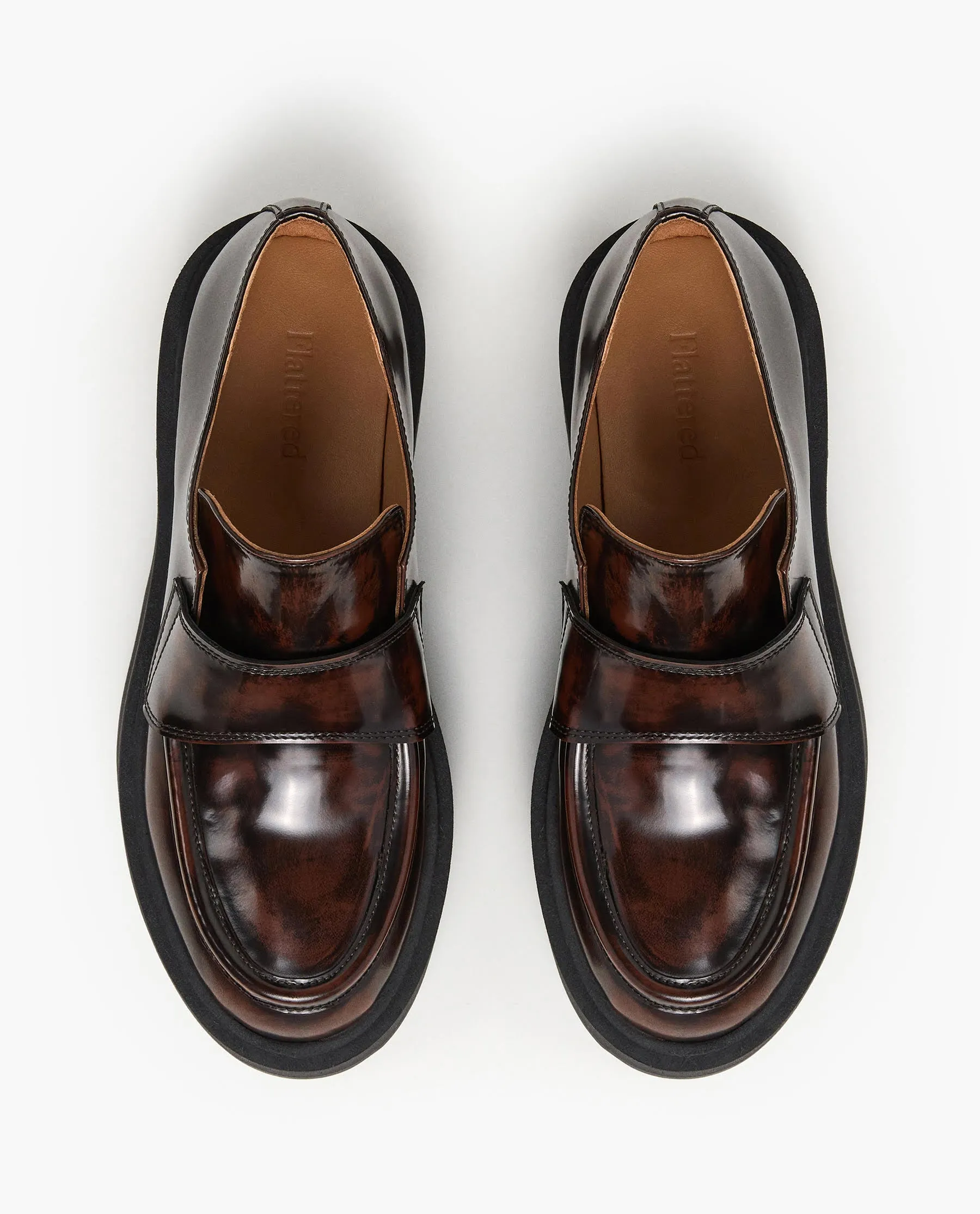 Leo Leather Chocolate sold by Flattered product image thumbnail 3
