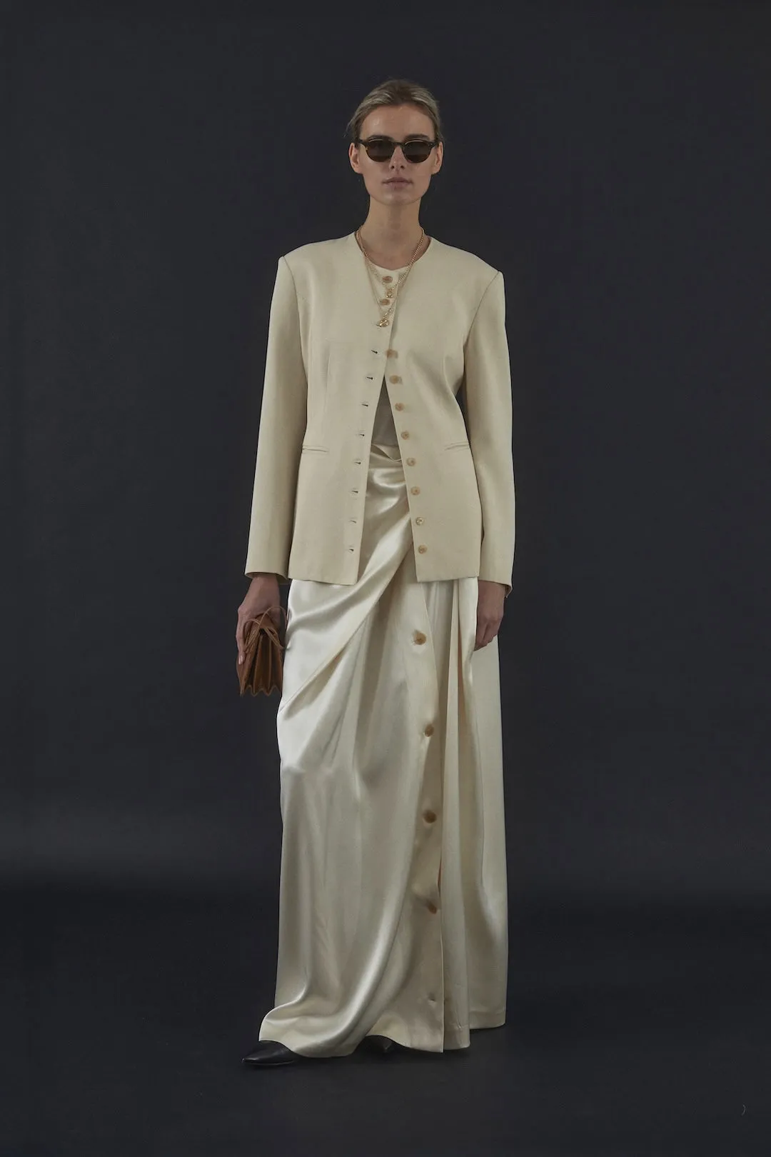 Catalina Blazer in Fluid Twill sold by Heirlome product image thumbnail 3