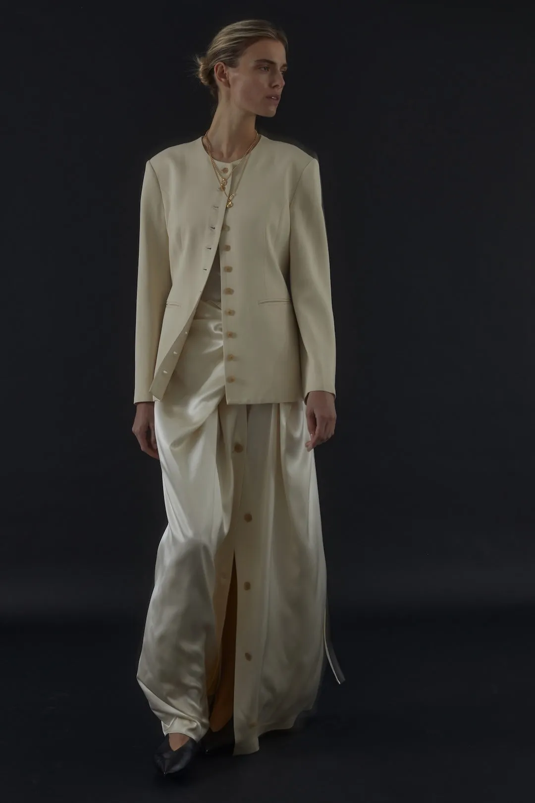 Catalina Blazer in Fluid Twill sold by Heirlome product image thumbnail 5