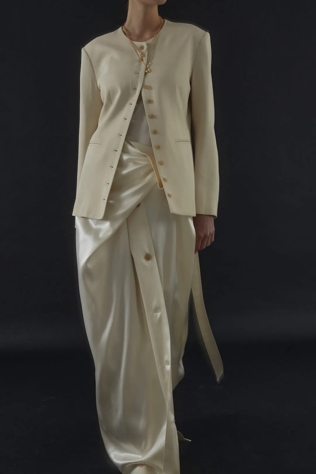 Catalina Blazer in Fluid Twill sold by Heirlome product image thumbnail 4