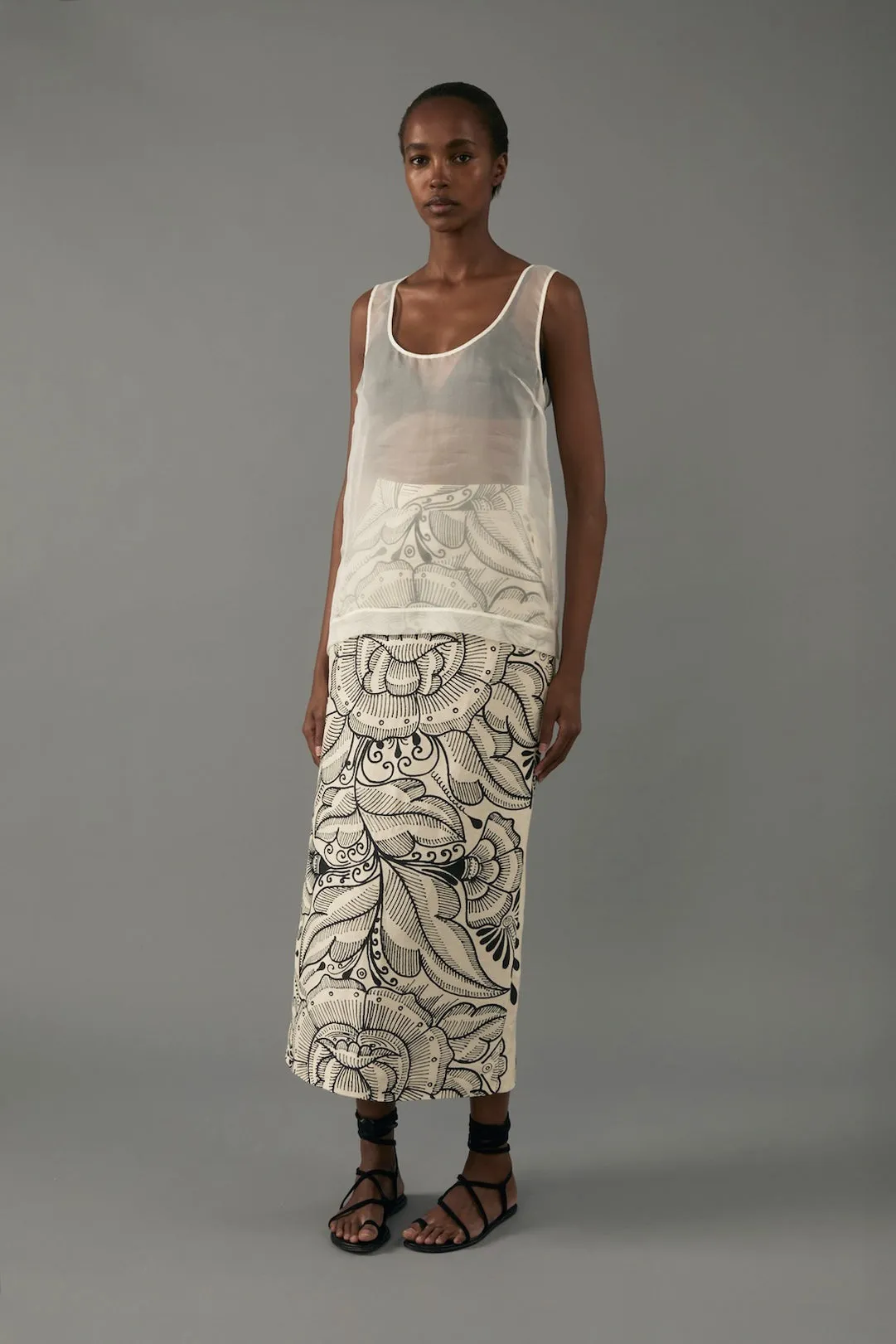 Elaine Top in Organza sold by Heirlome product image thumbnail 5