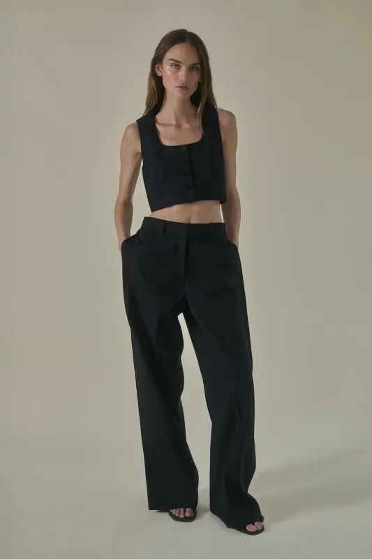 Valentina Trousers in Black made by Heirlome